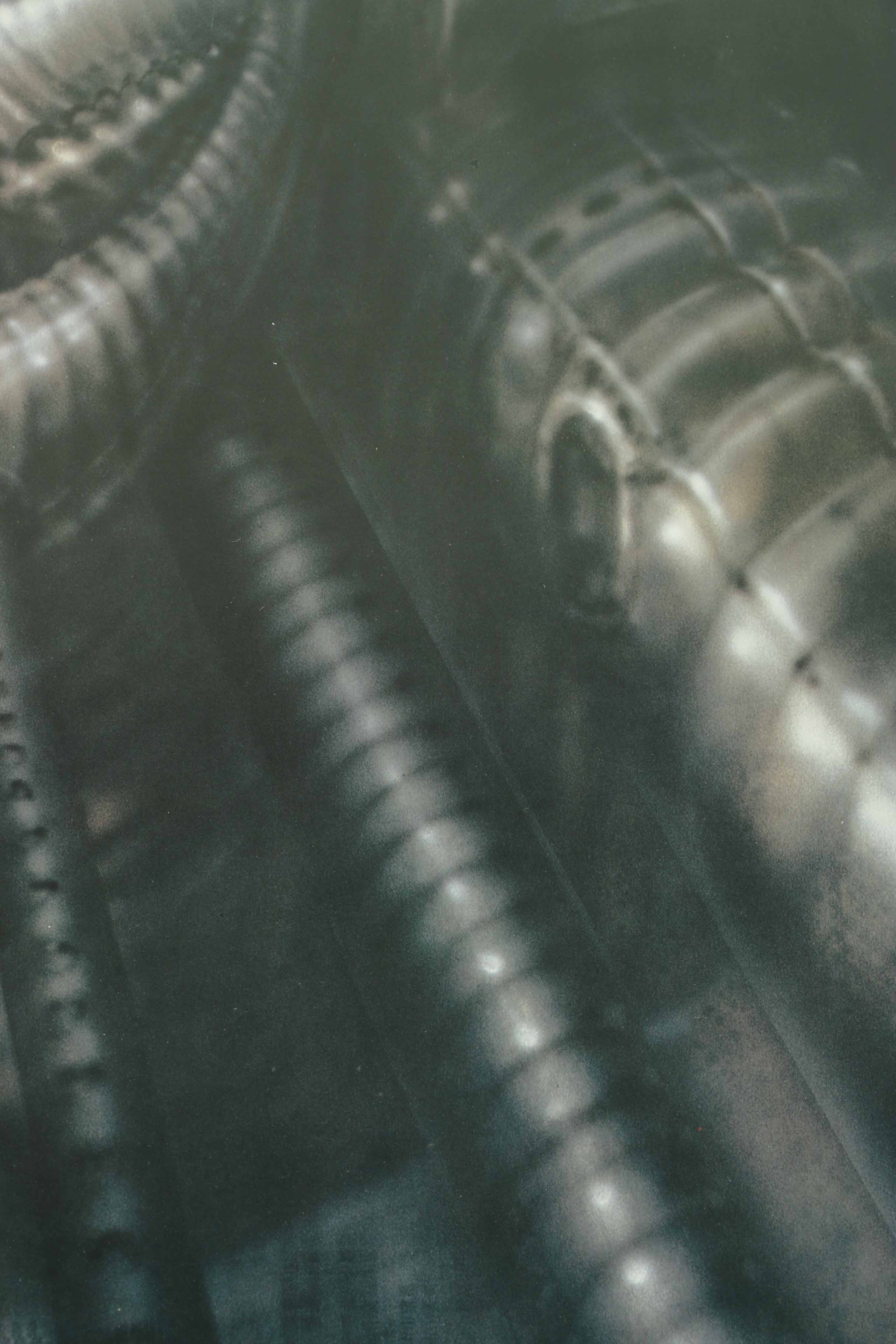 H.R. Giger Print of "Then and Now," Album Cover of Emerson, Lake, and Palmer Release