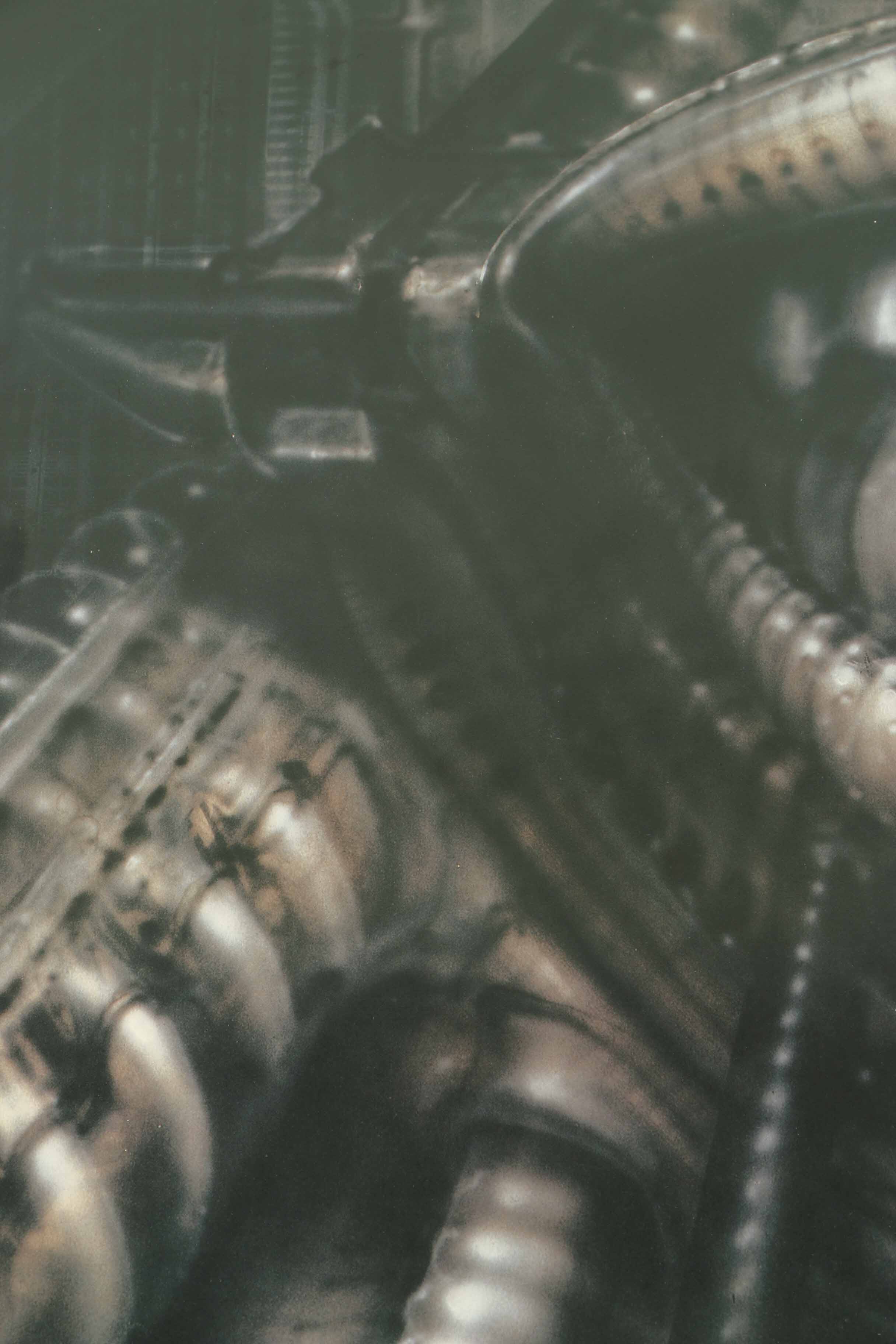 H.R. Giger Print of "Then and Now," Album Cover of Emerson, Lake, and Palmer Release