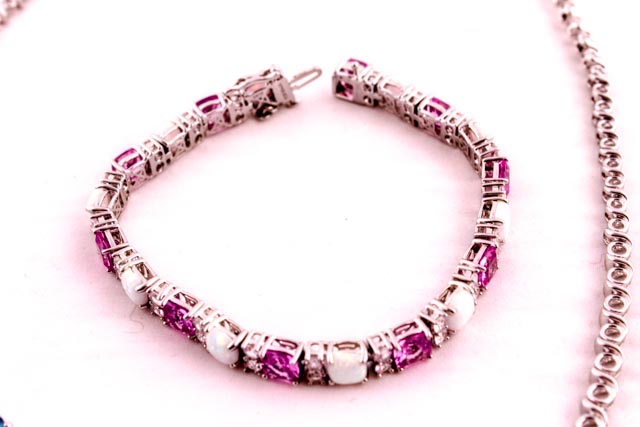 EMA Designer Topaz Sapphire and Opal Jewelry Collection