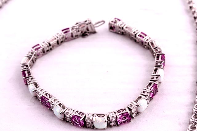 EMA Designer Topaz Sapphire and Opal Jewelry Collection