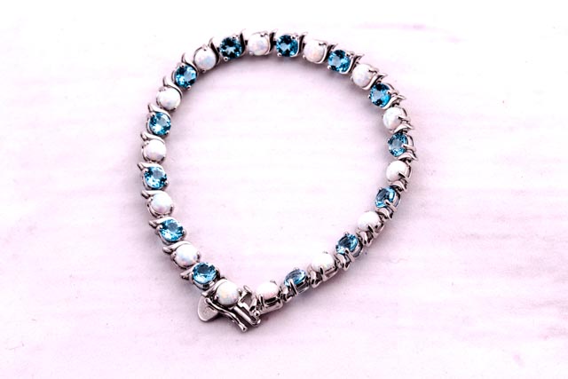 EMA Designer Topaz Sapphire and Opal Jewelry Collection