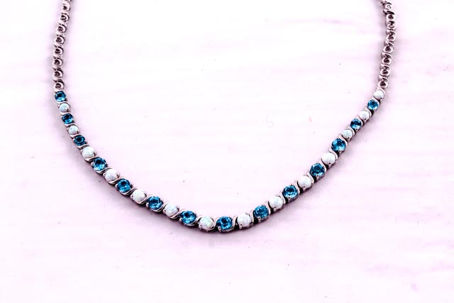 EMA Designer Topaz Sapphire and Opal Jewelry Collection