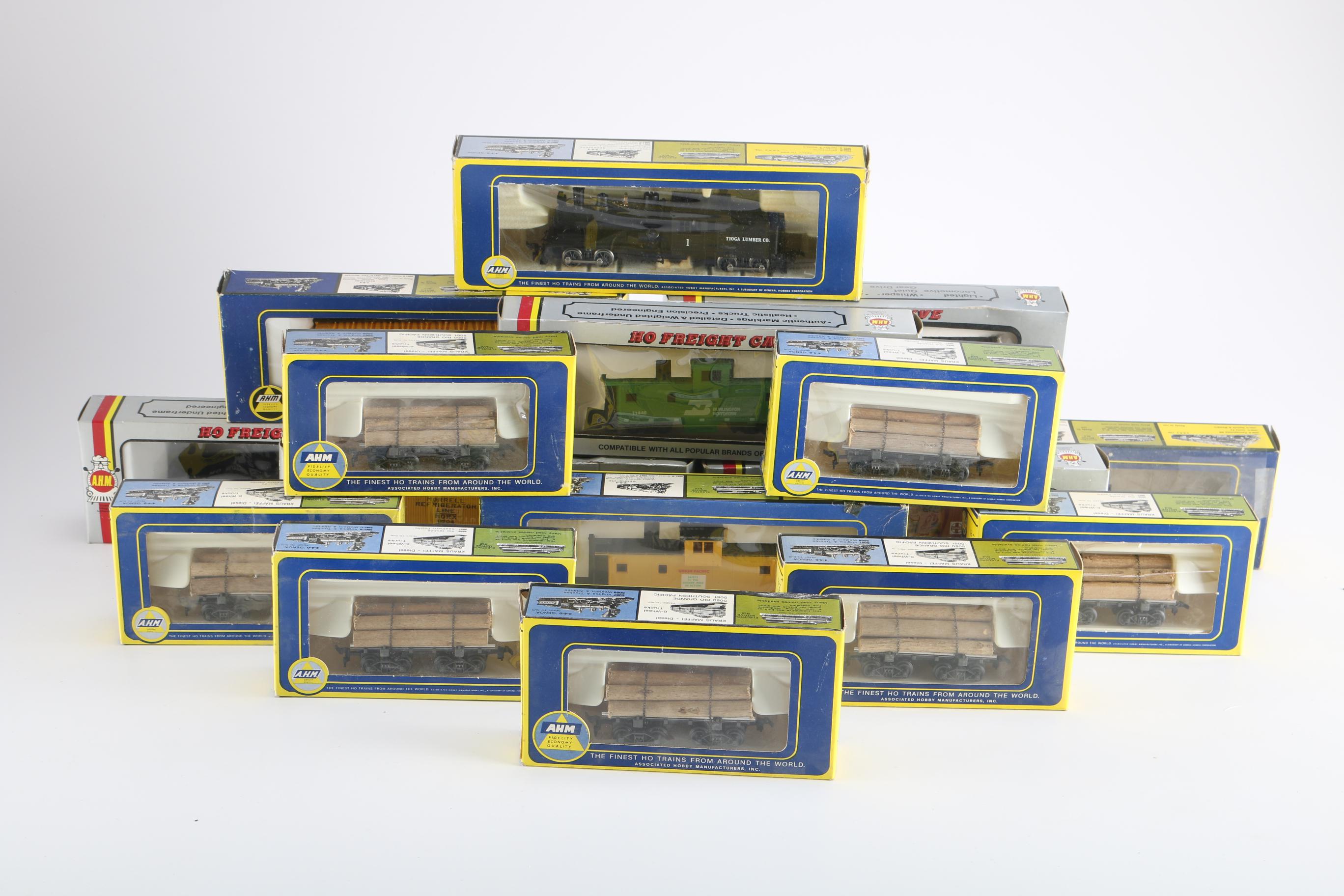 AHM "HO" Scale Model Train Cars