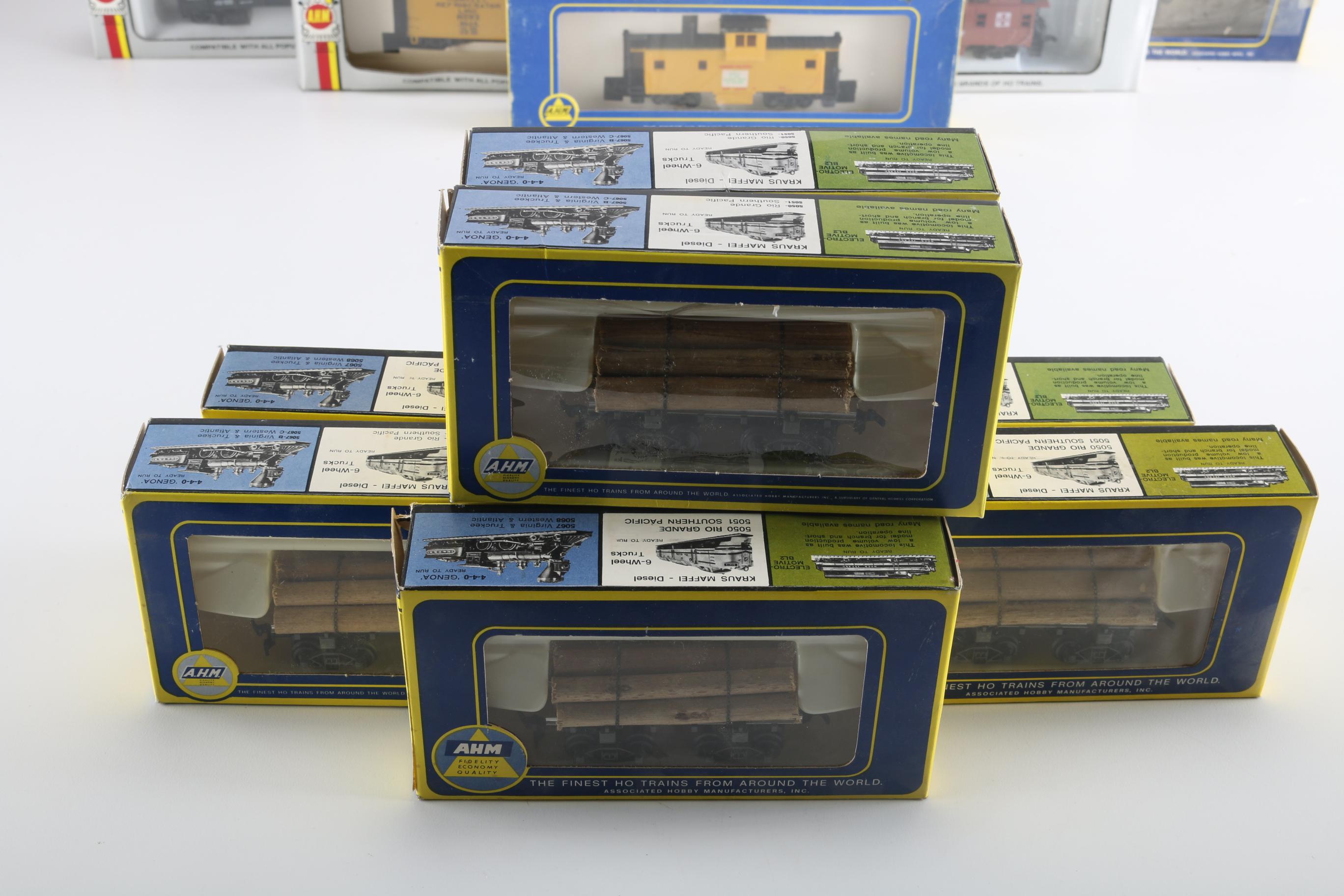 AHM "HO" Scale Model Train Cars