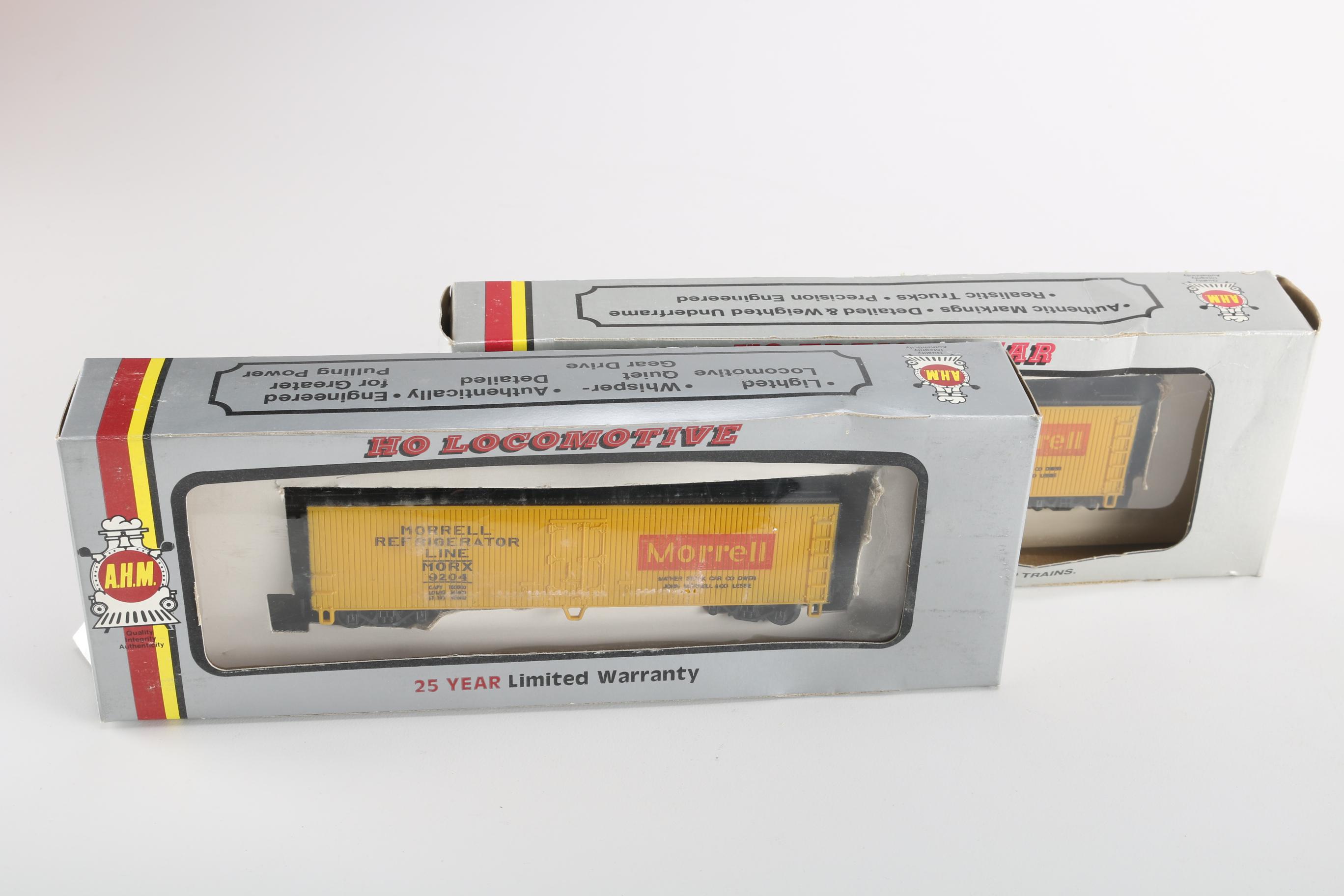 AHM "HO" Scale Model Train Cars