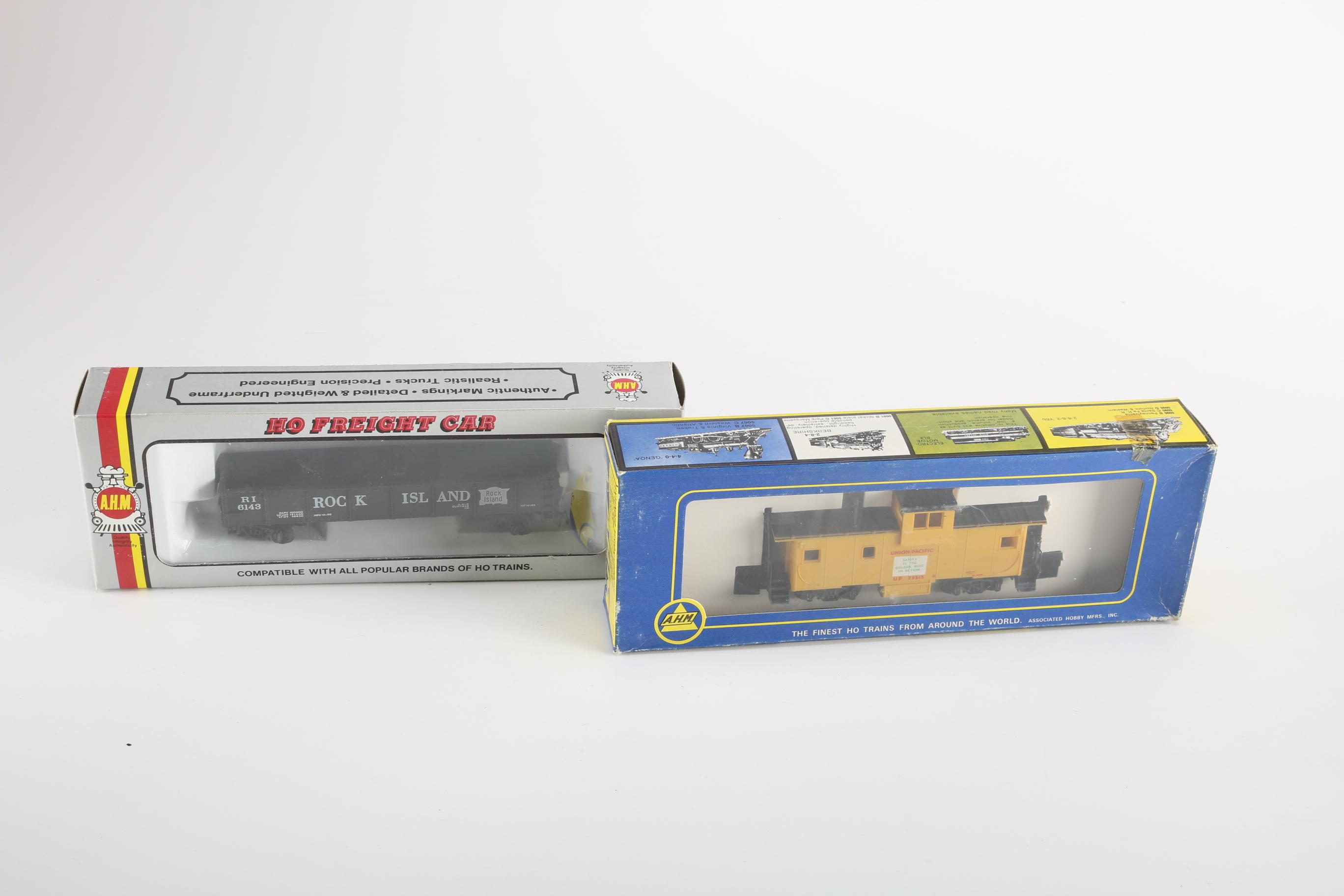 AHM "HO" Scale Model Train Cars