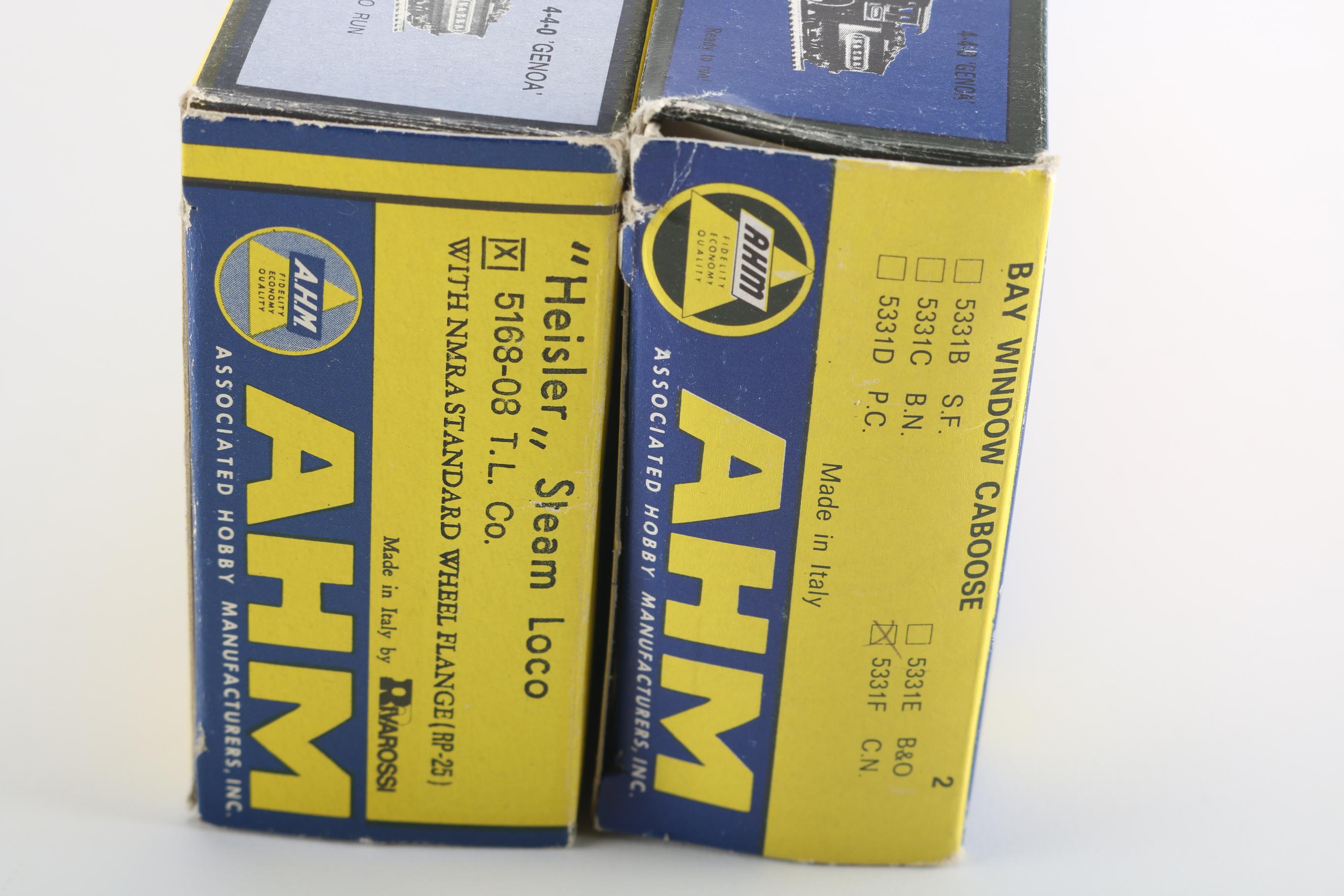 AHM "HO" Scale Model Train Cars