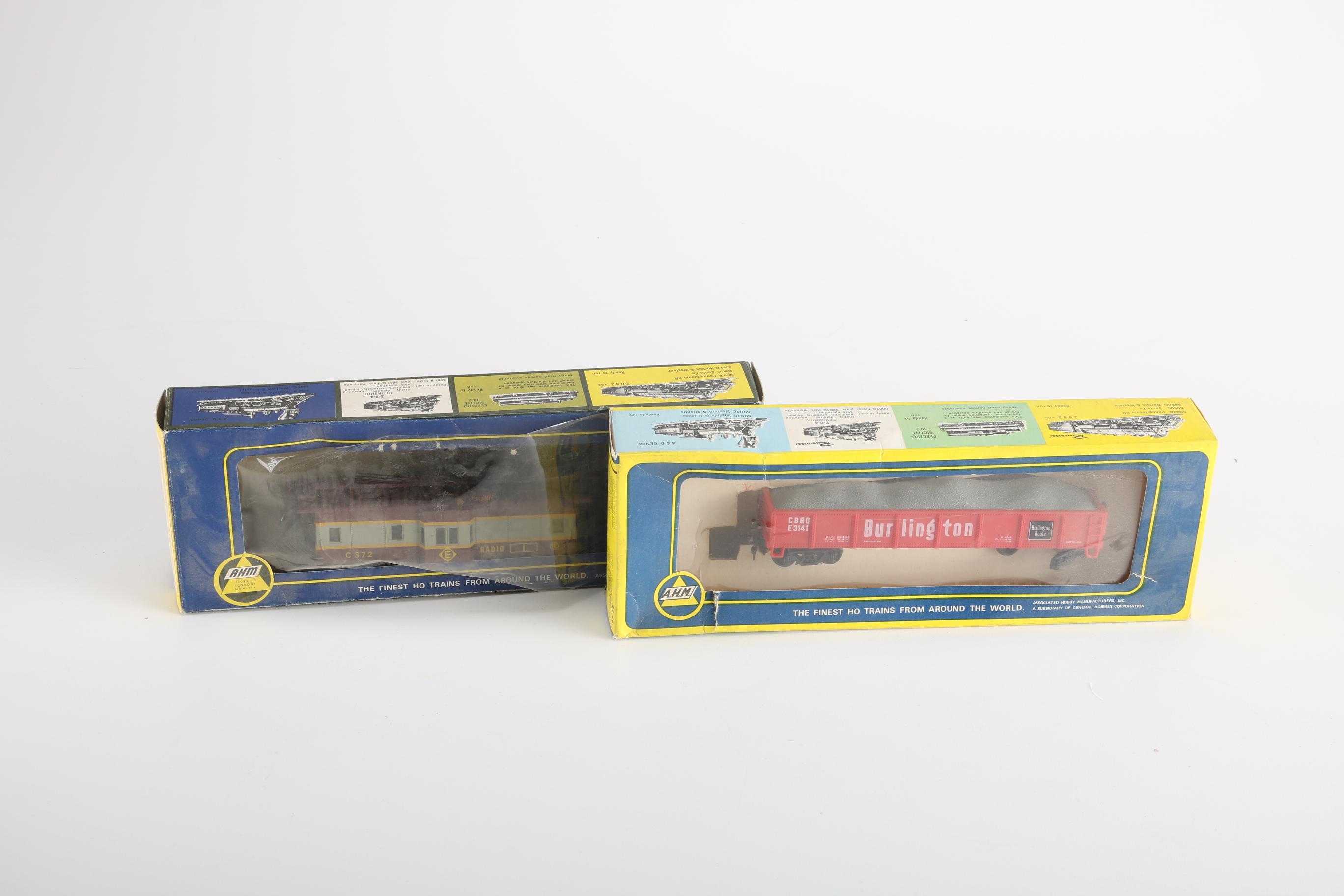 AHM "HO" Scale Model Train Cars