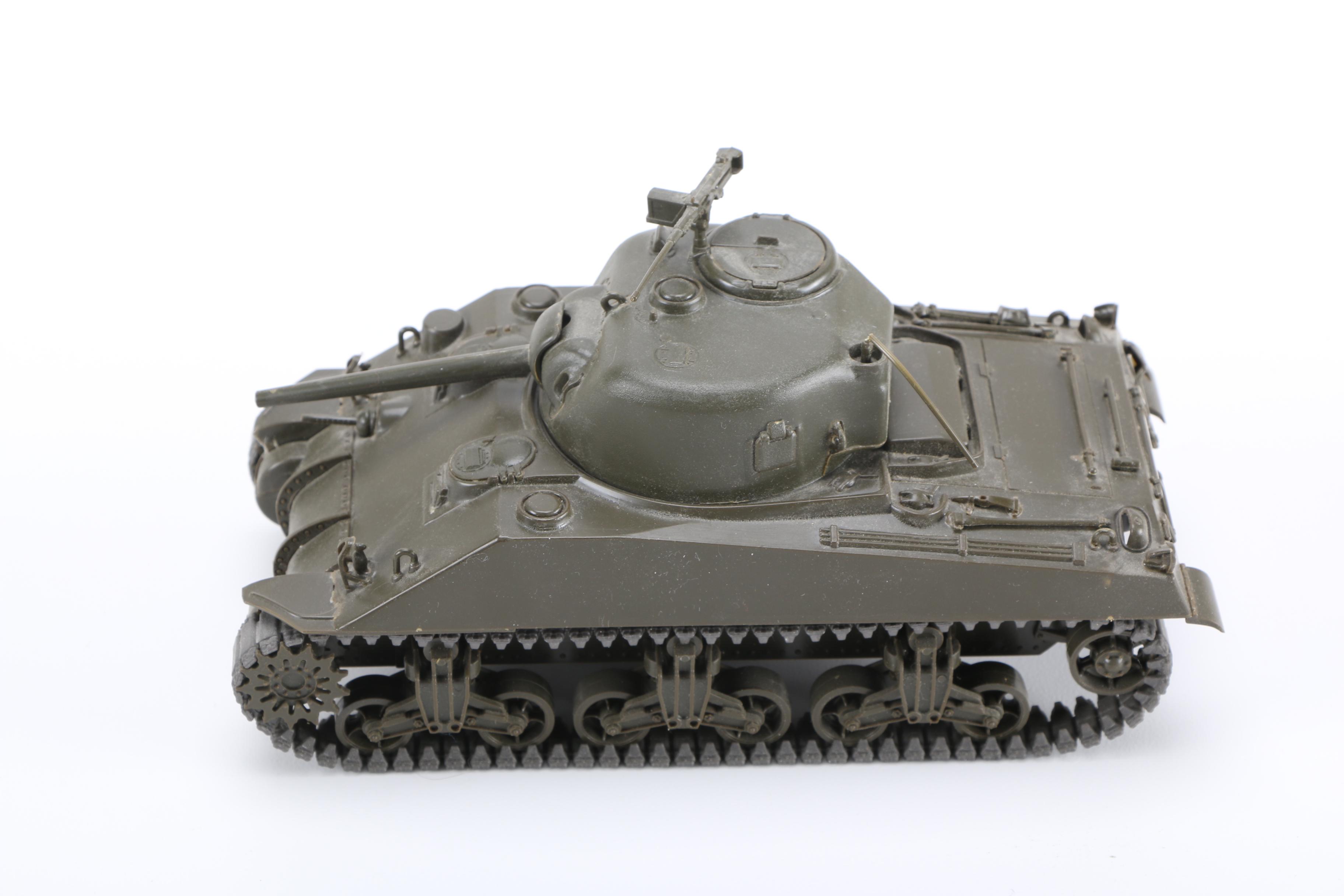 Vintage Plastic Model Tanks