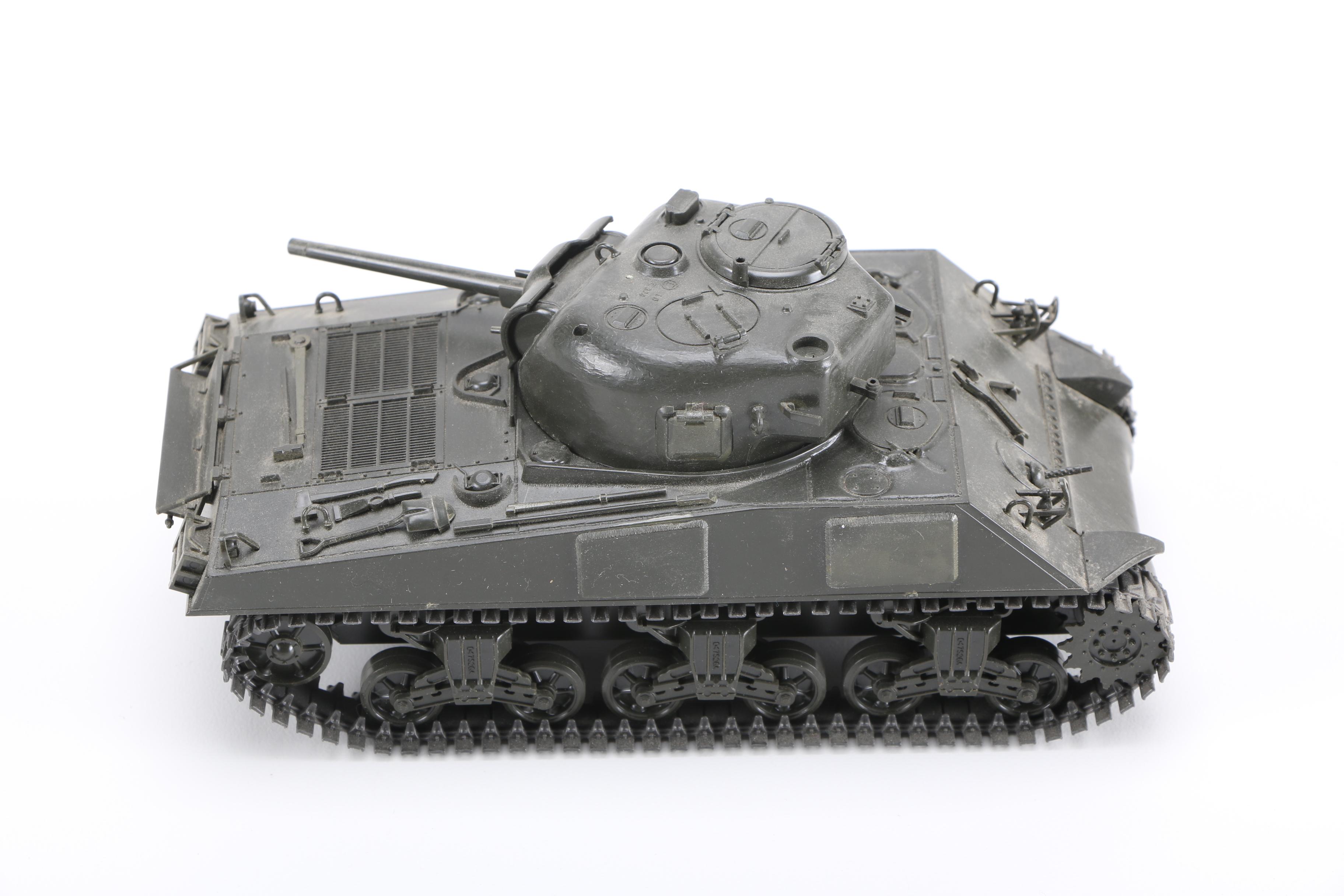 Vintage Plastic Model Tanks