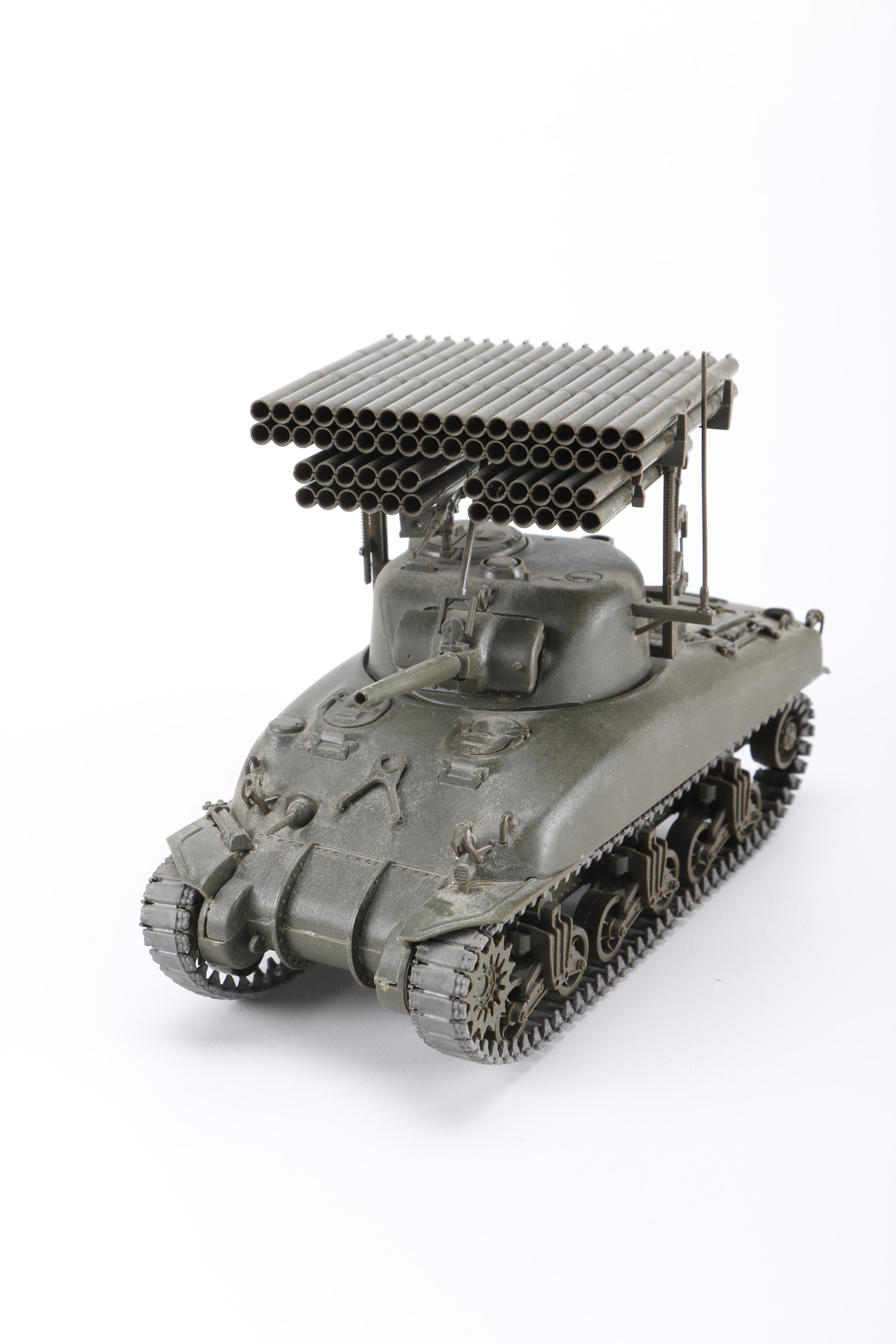Vintage Plastic Model Tanks
