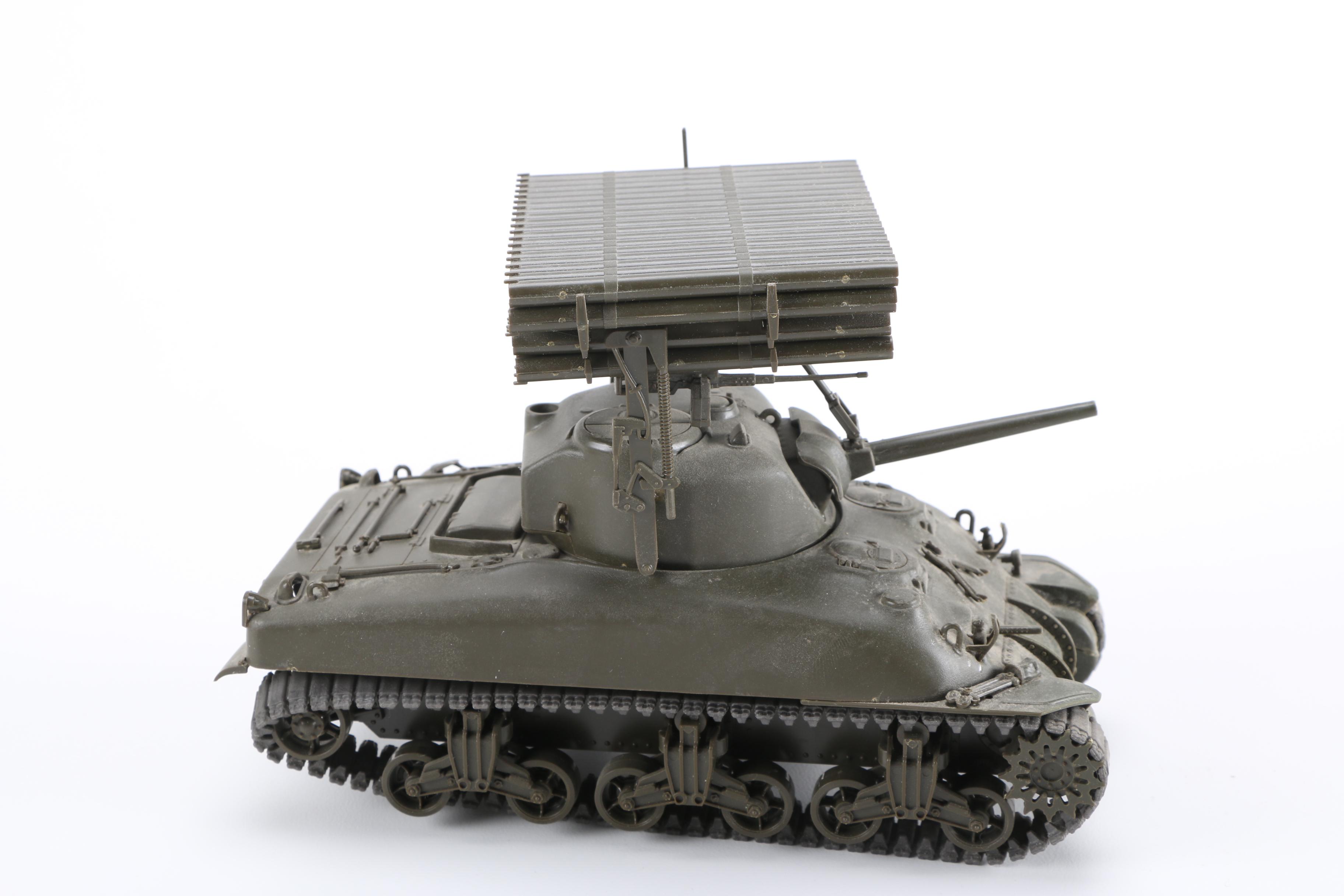 Vintage Plastic Model Tanks