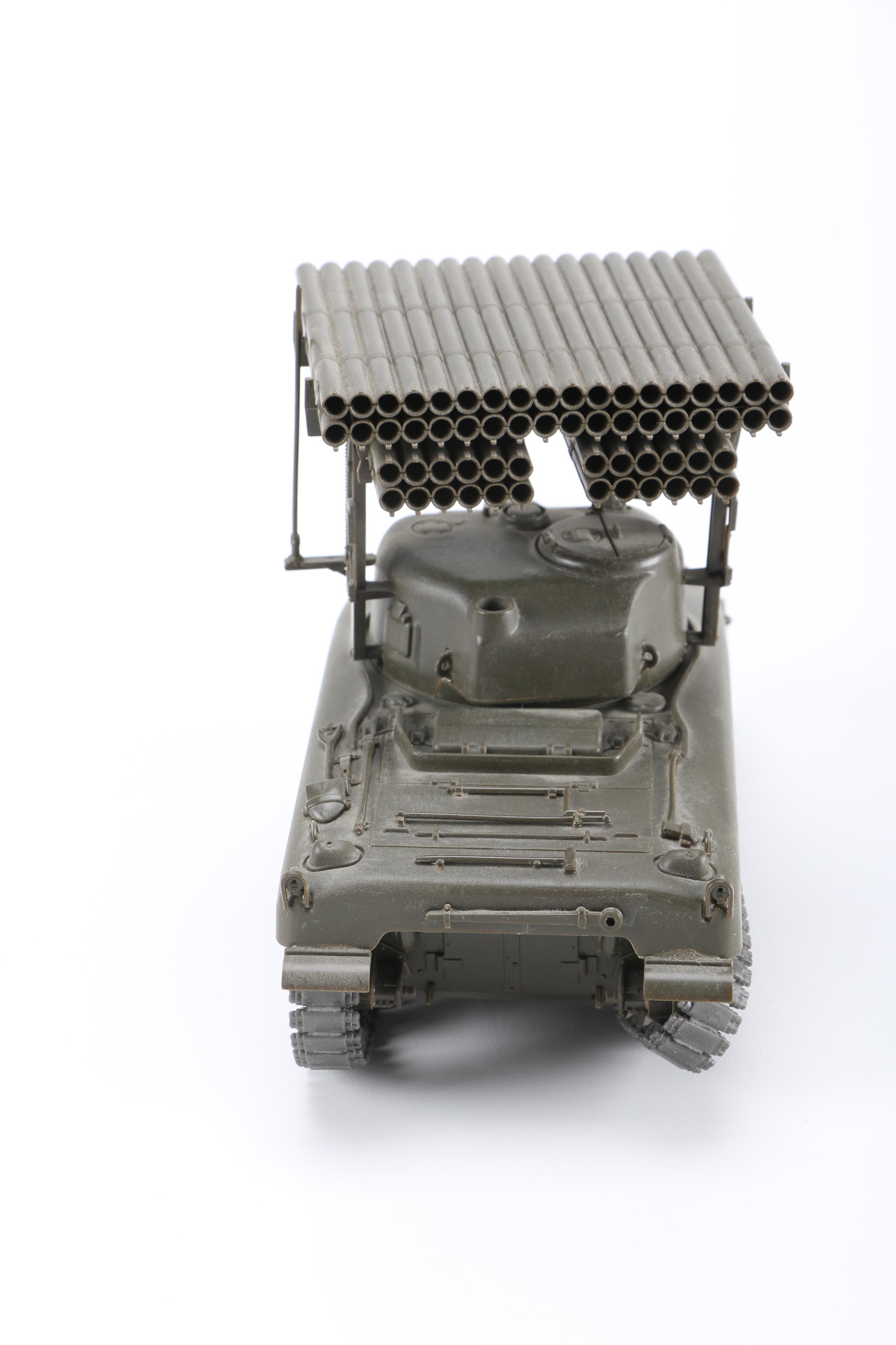 Vintage Plastic Model Tanks