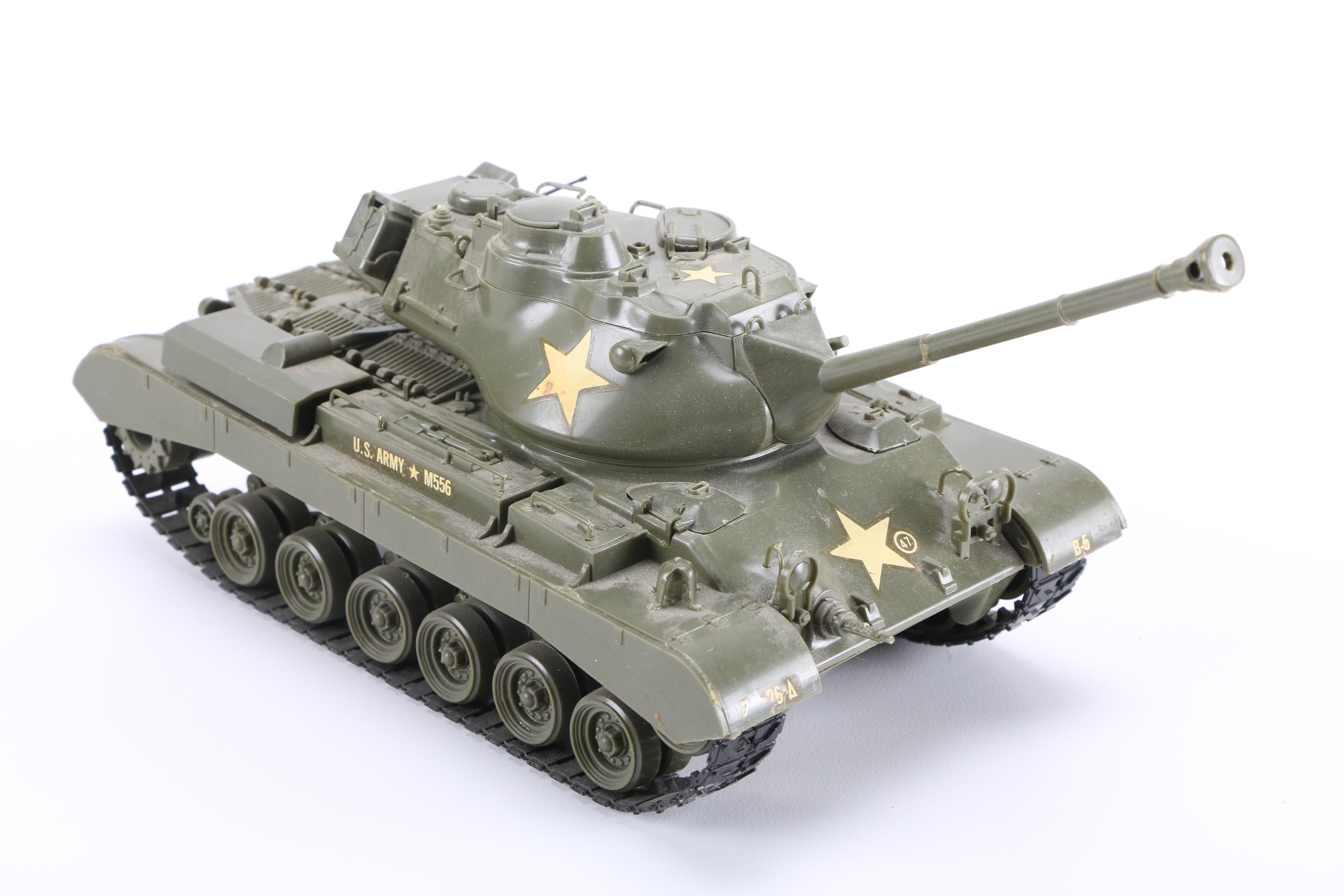 Vintage Plastic Model Tanks