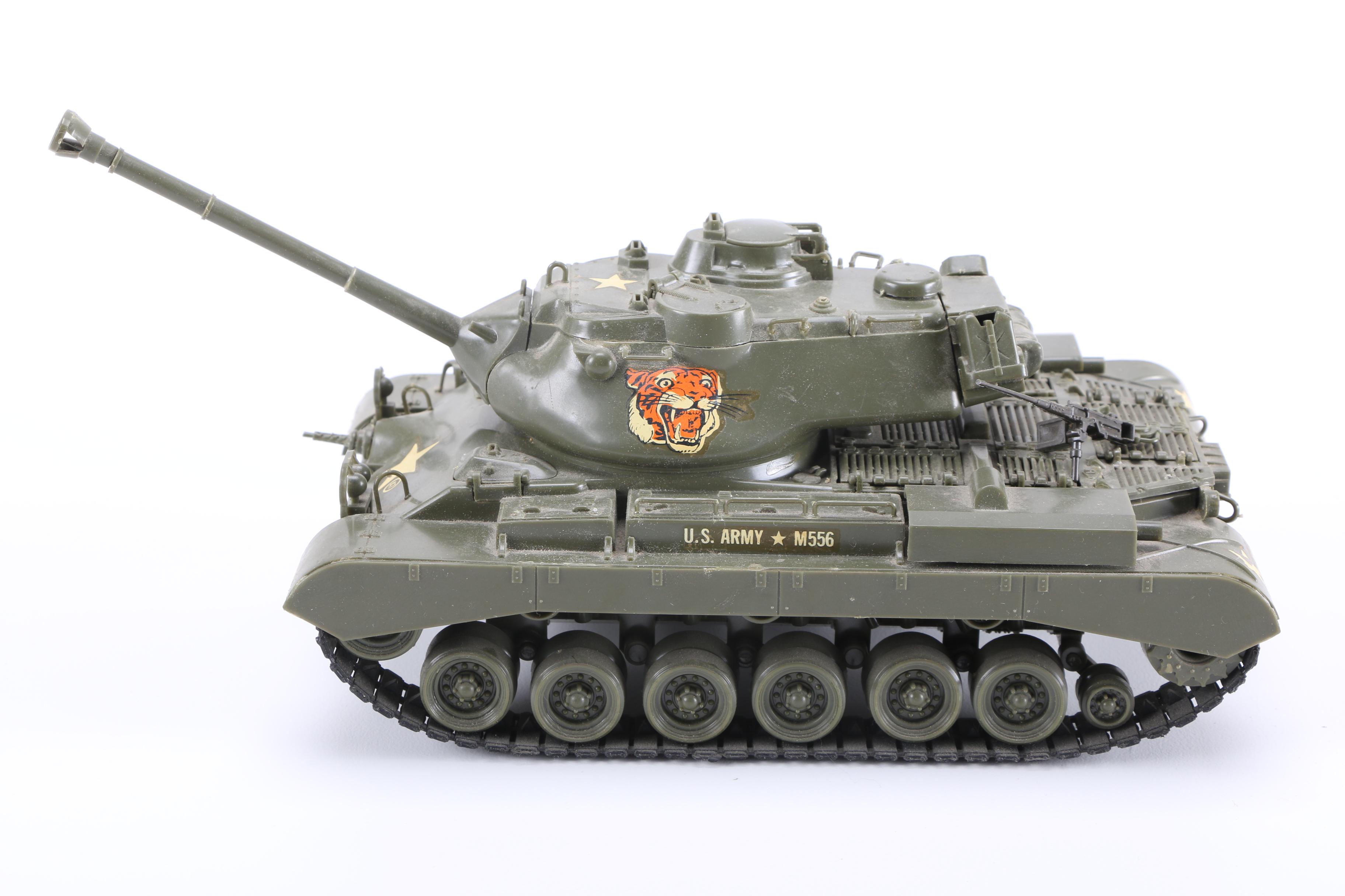 Vintage Plastic Model Tanks
