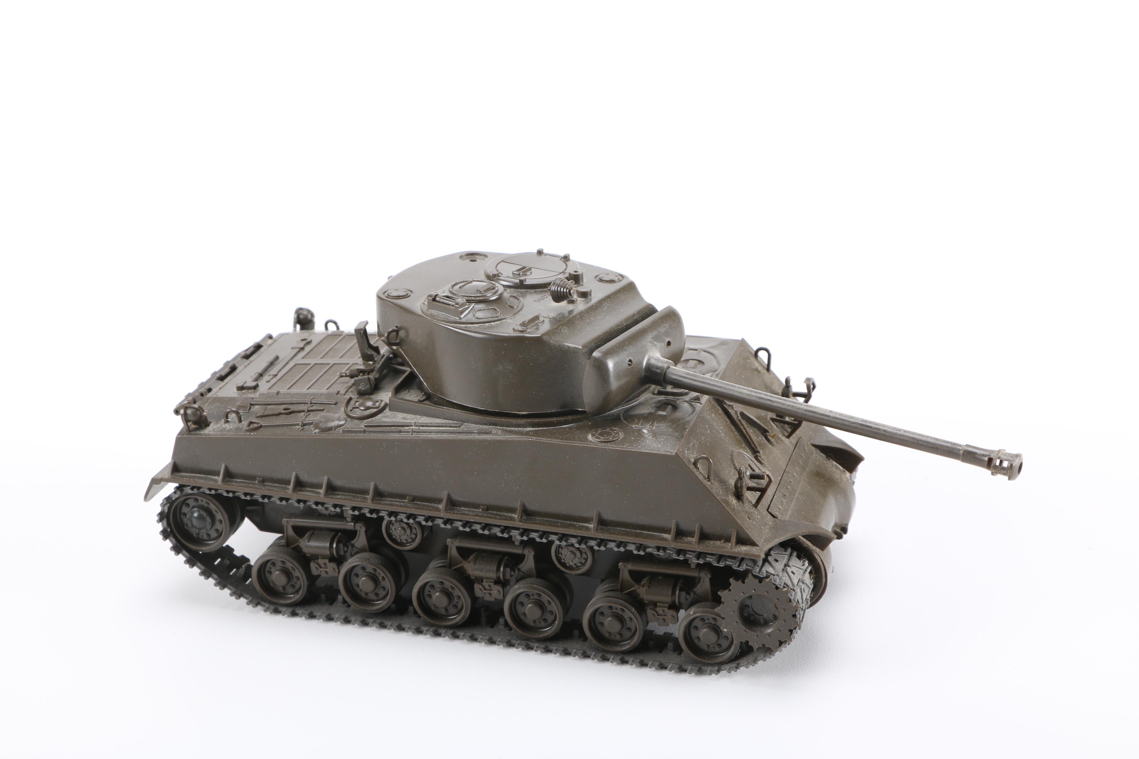 Vintage Plastic Model Tanks