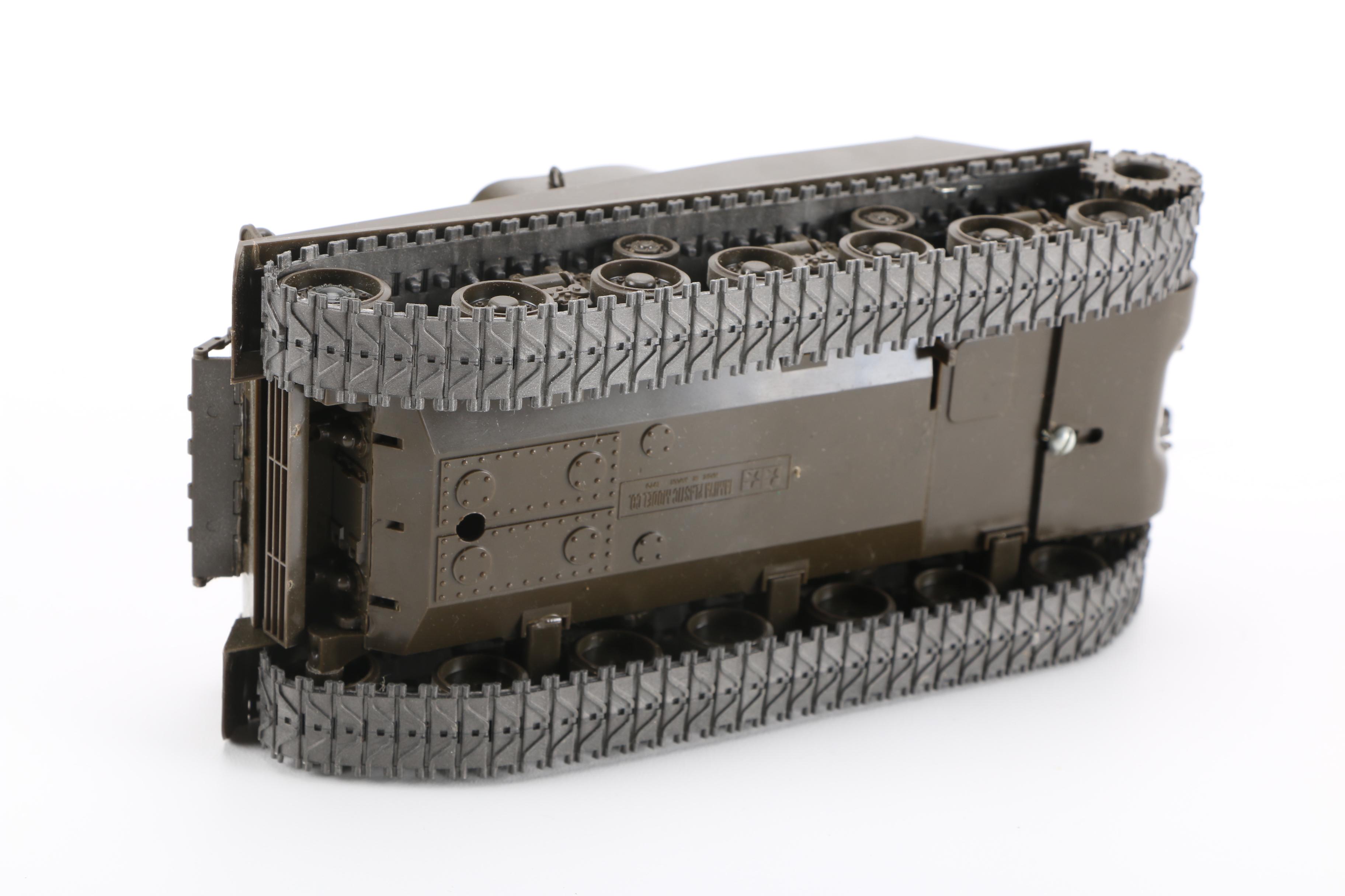 Vintage Plastic Model Tanks