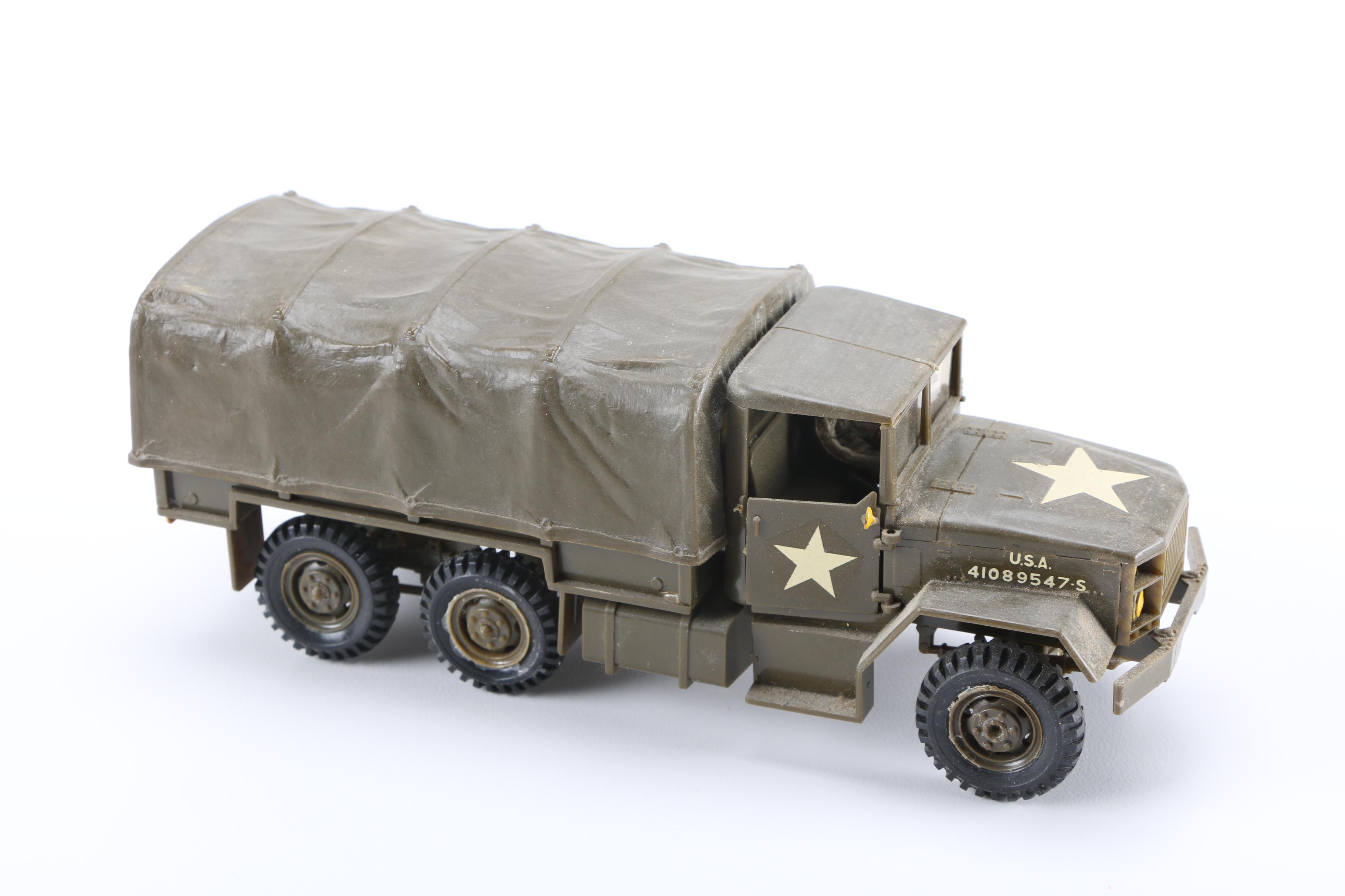 Vintage Plastic Model Tanks