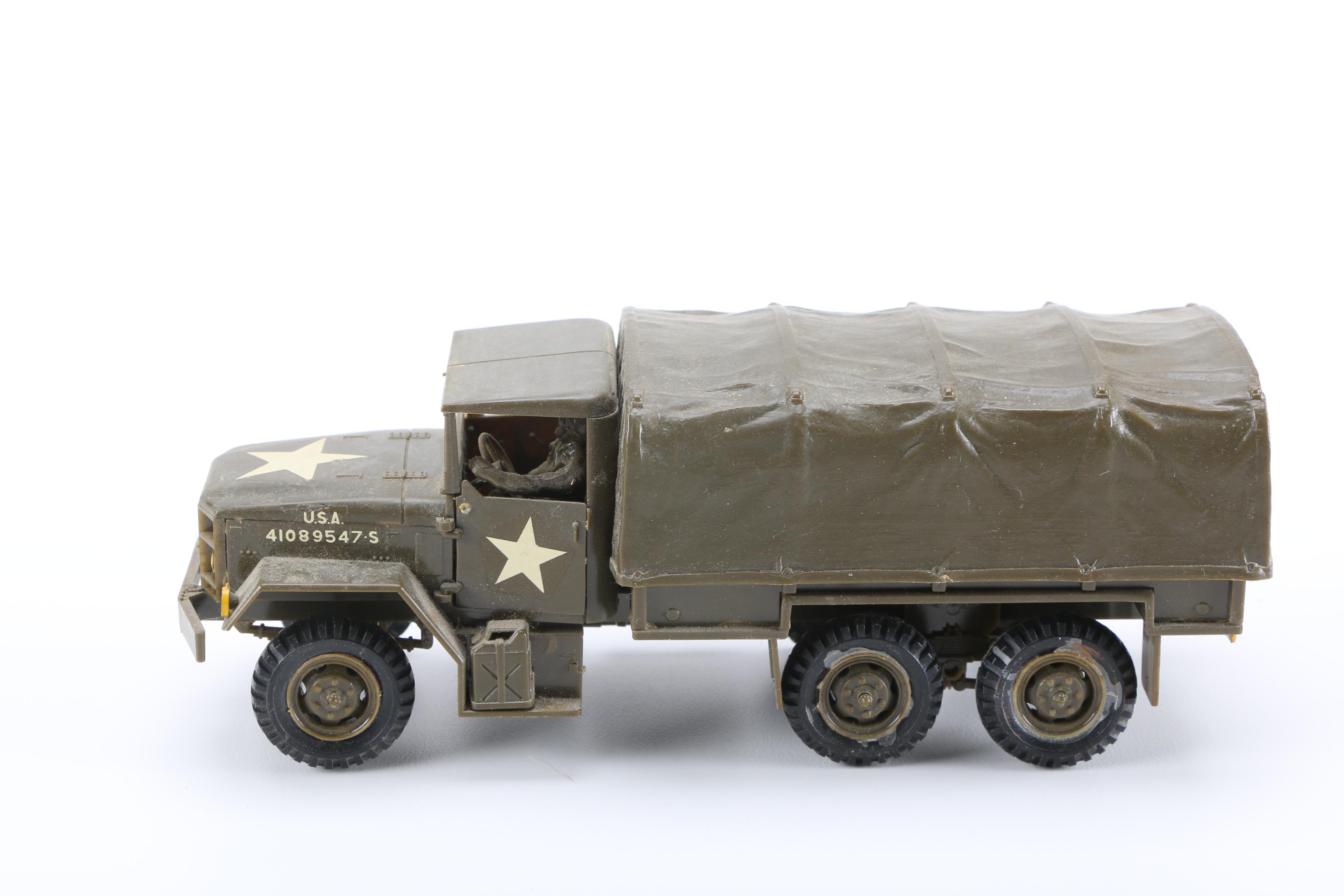 Vintage Plastic Model Tanks