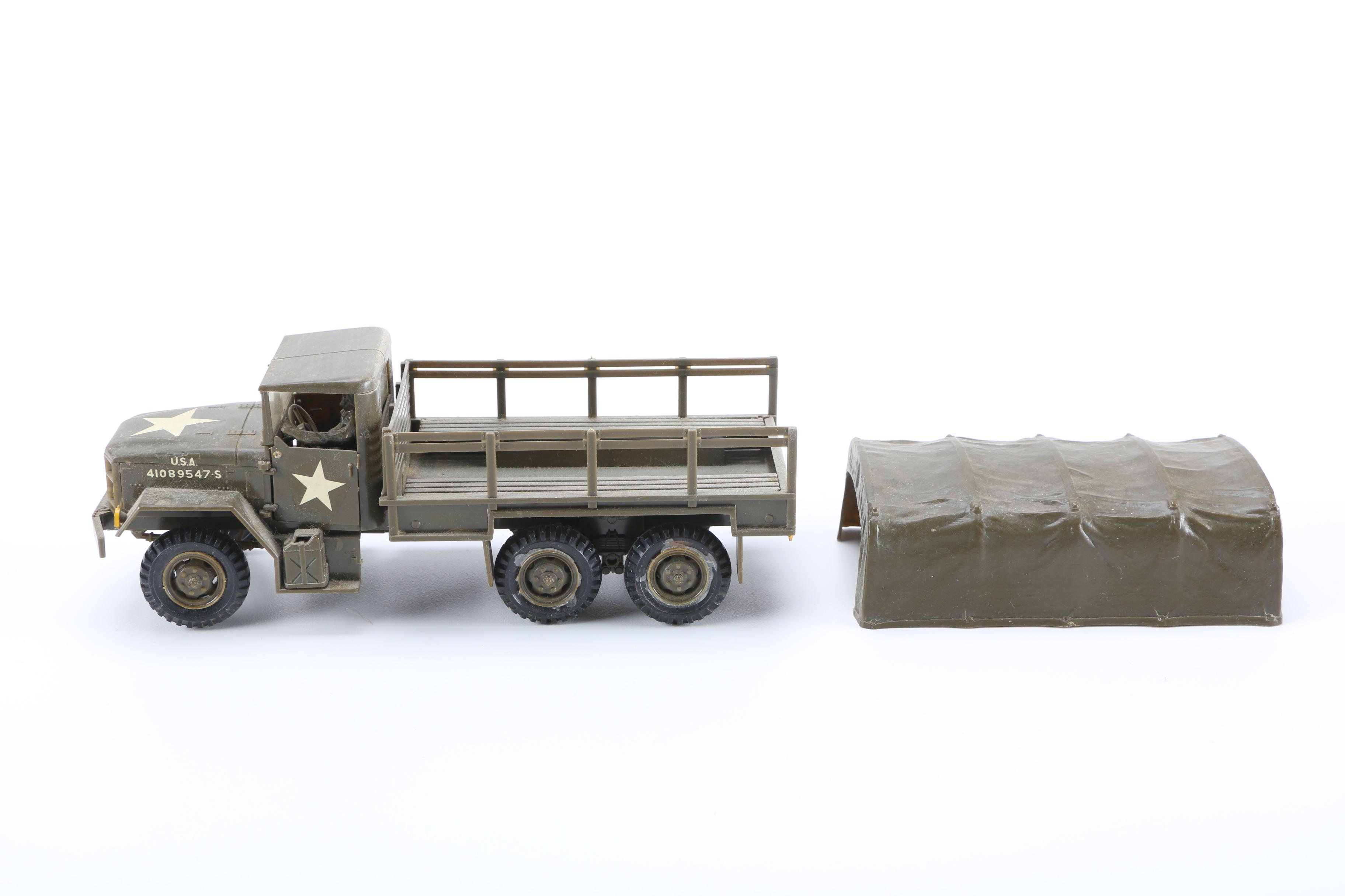 Vintage Plastic Model Tanks