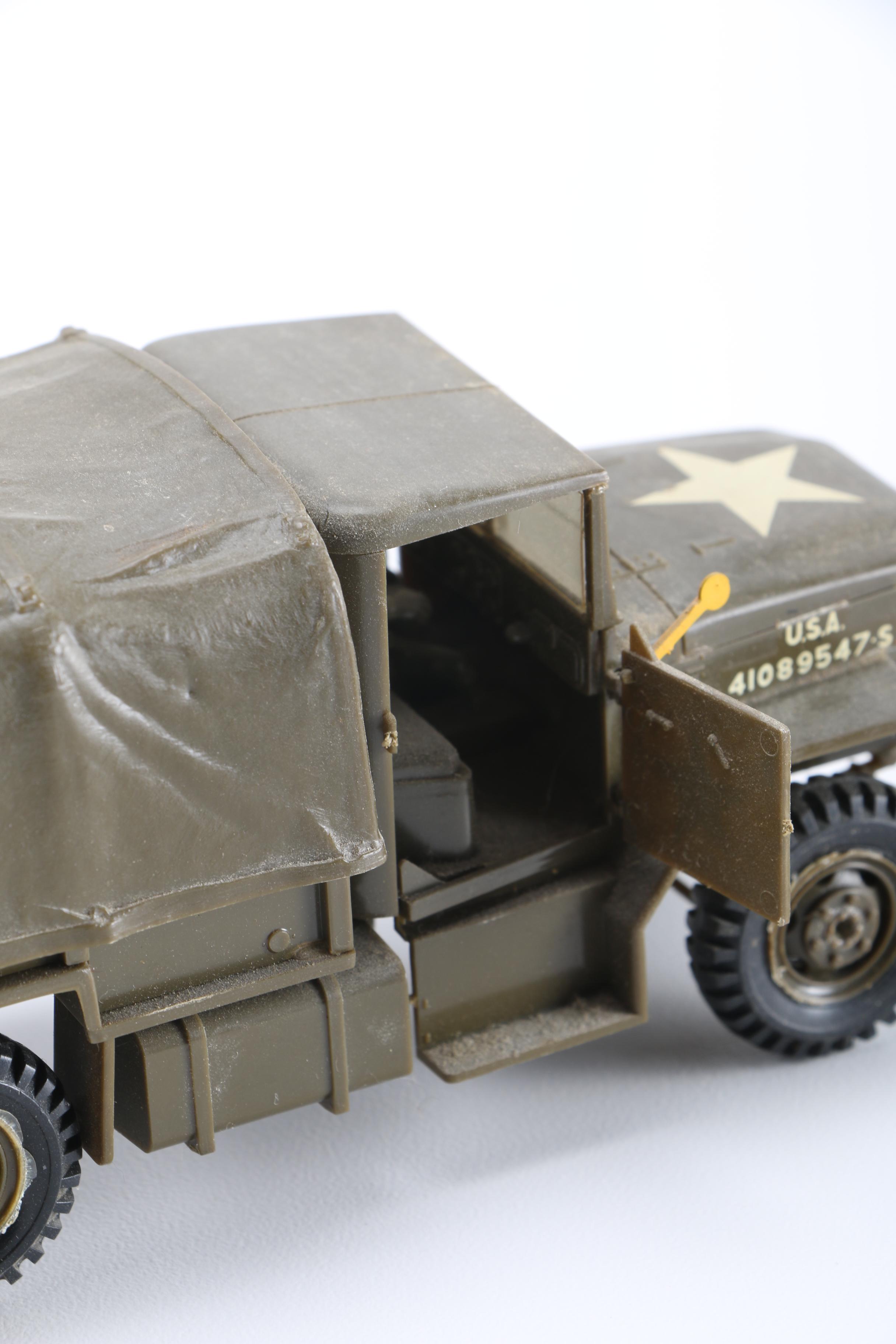 Vintage Plastic Model Tanks