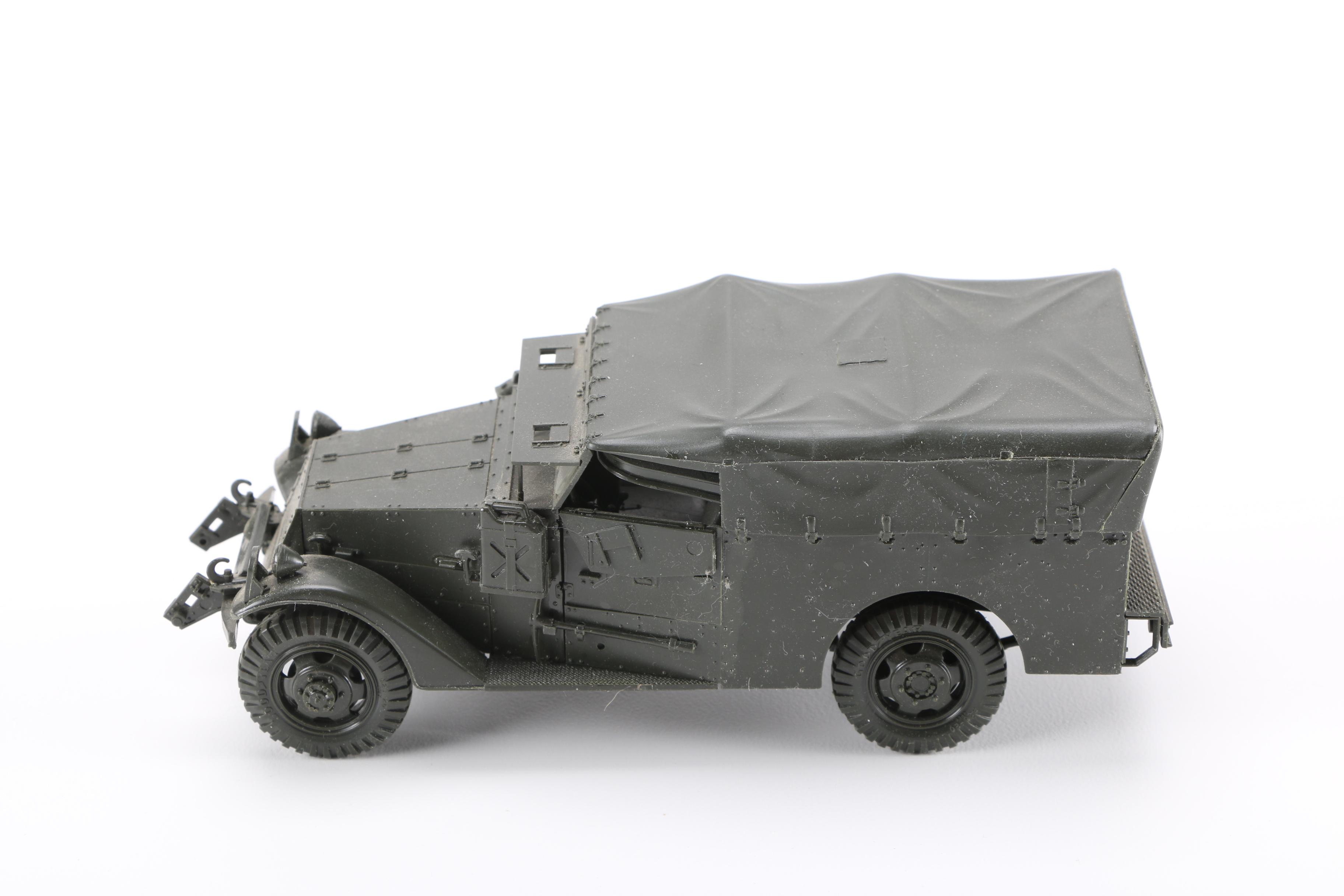 Vintage Plastic Model Tanks