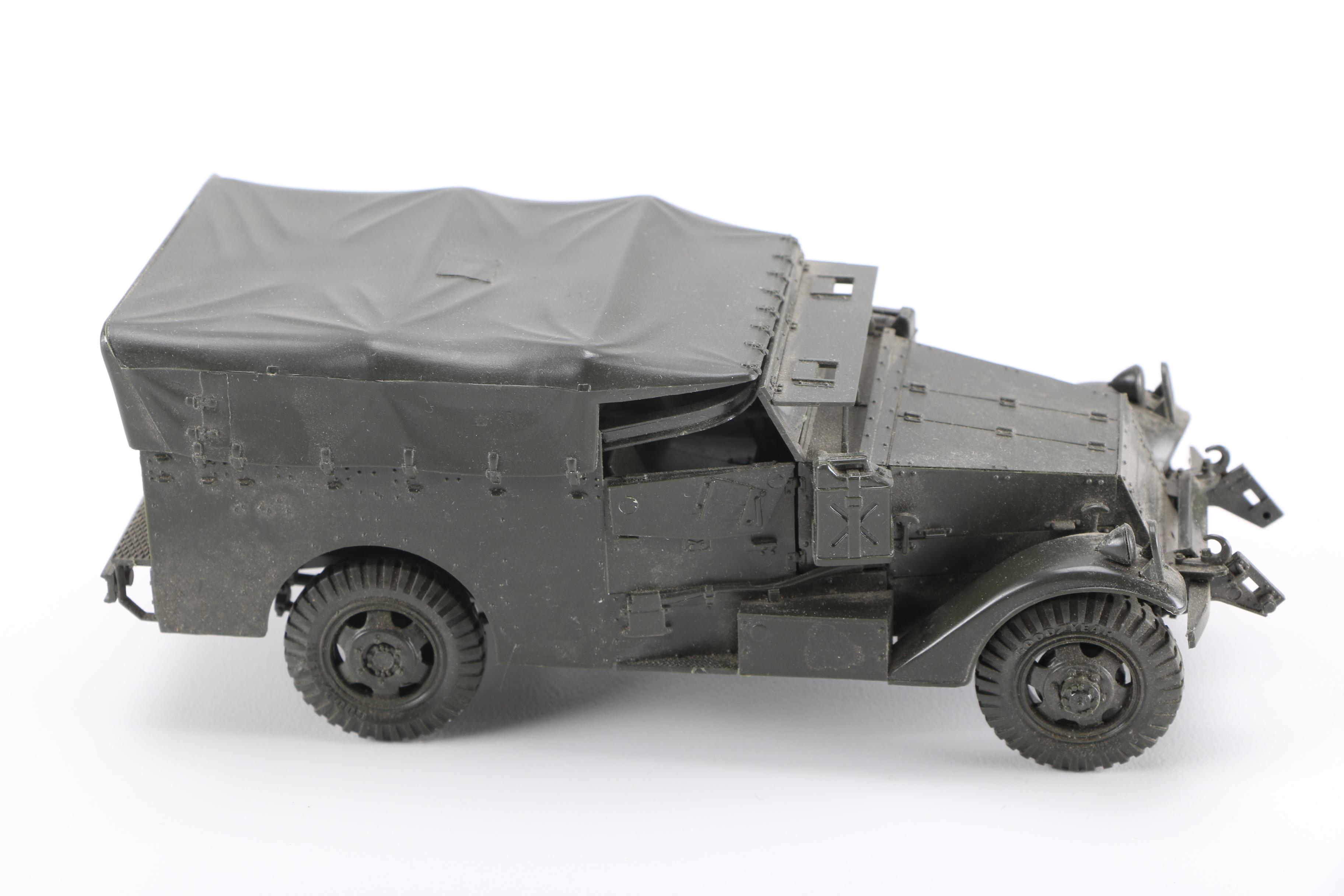 Vintage Plastic Model Tanks