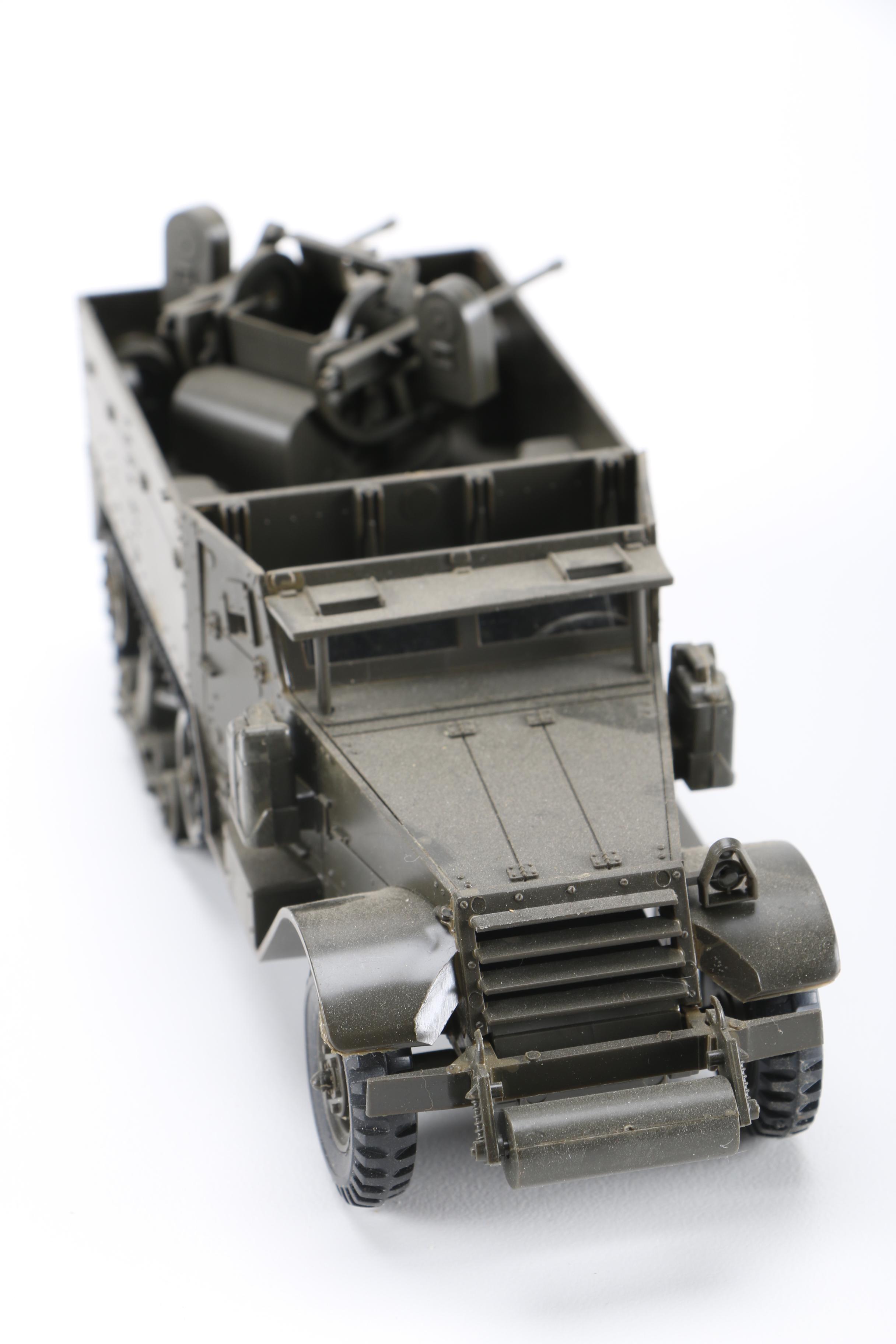 Vintage Plastic Model Tanks