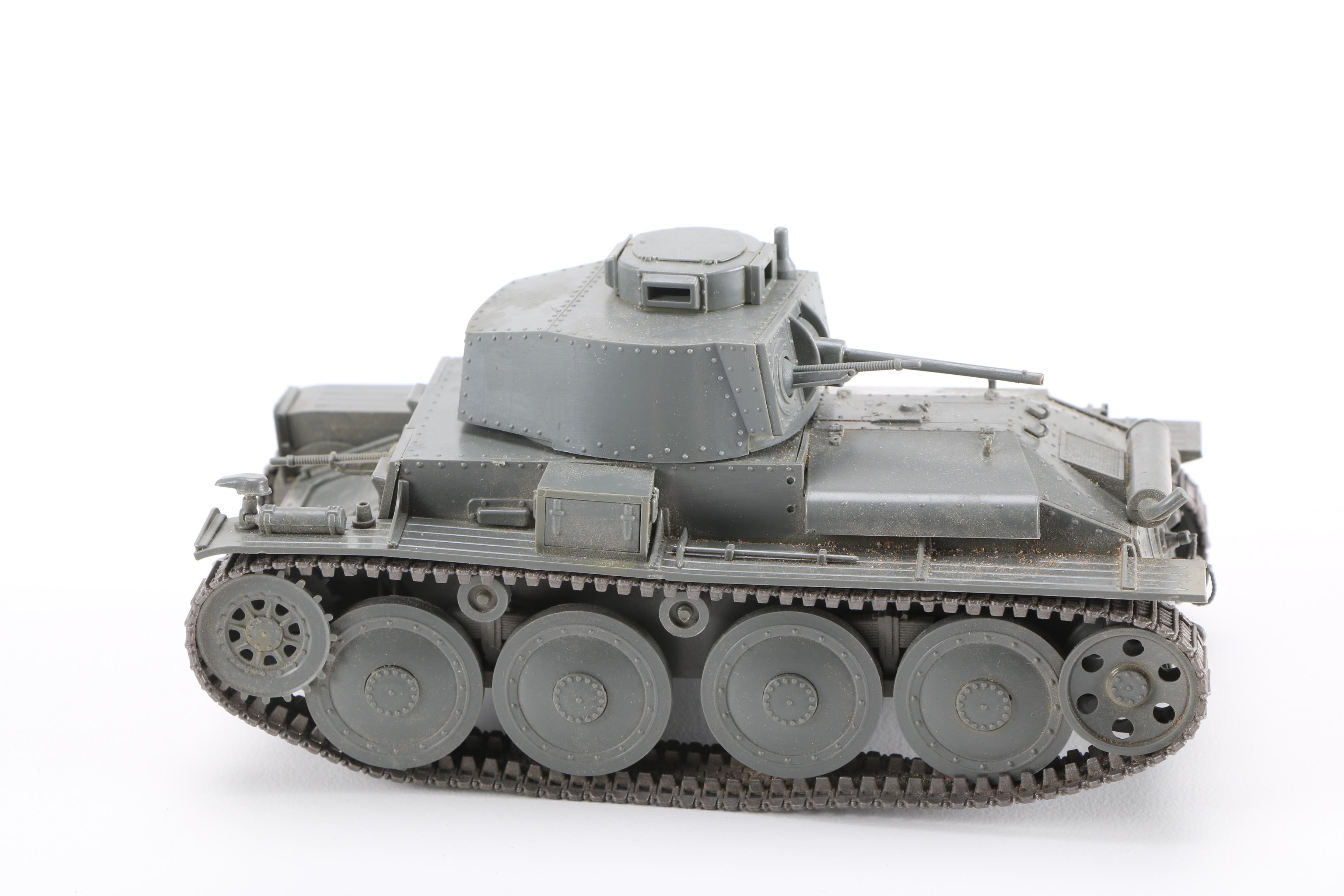 Vintage Plastic Model Tanks