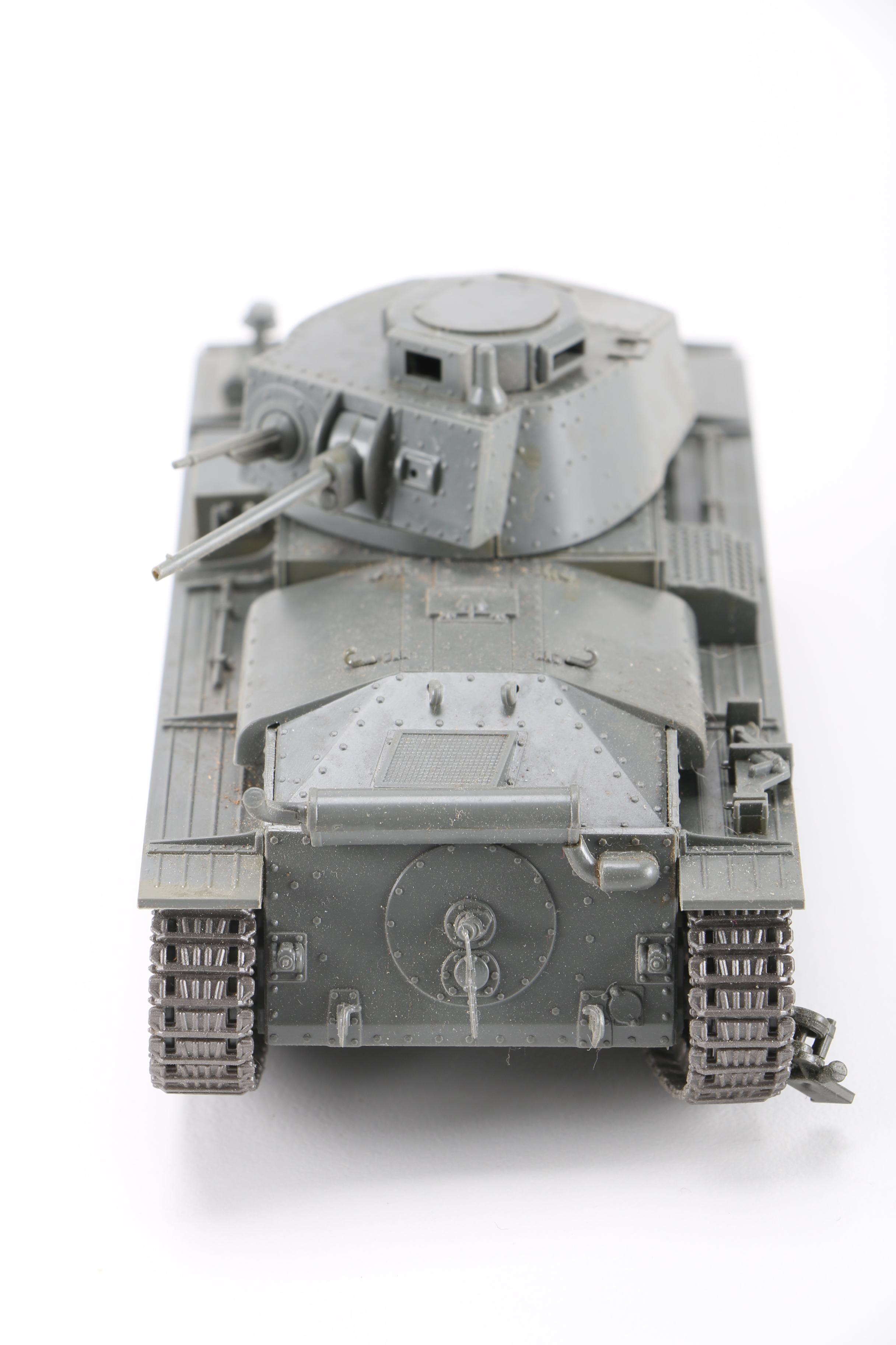 Vintage Plastic Model Tanks