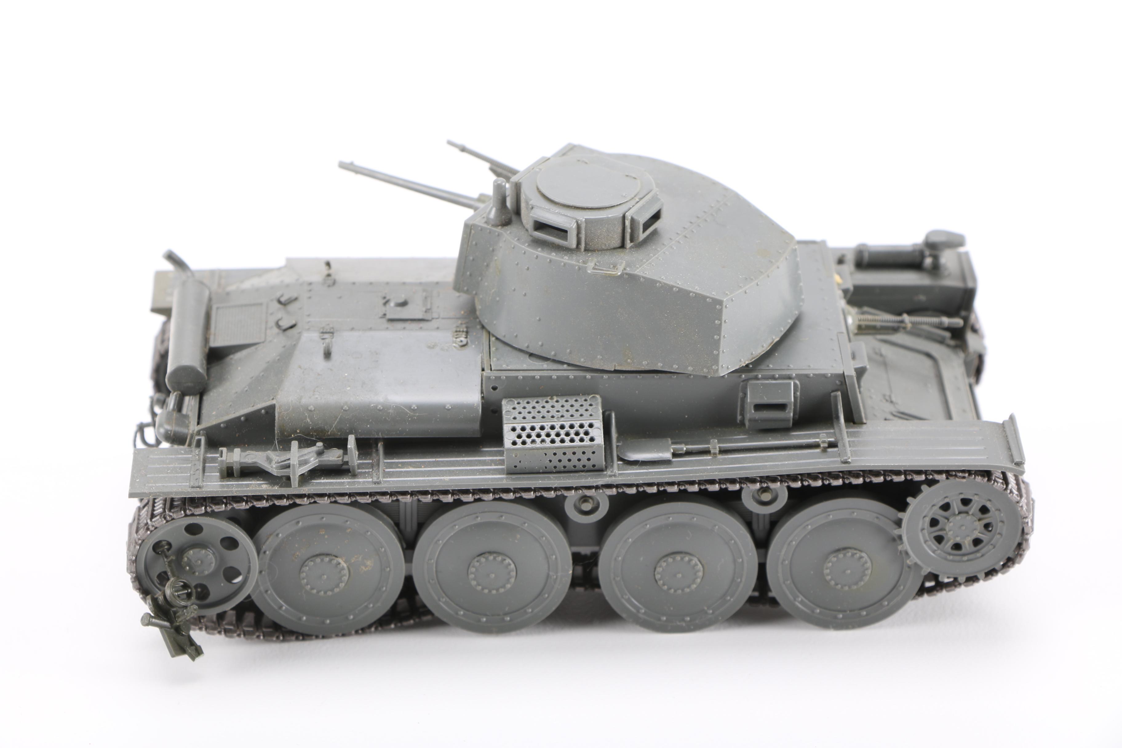 Vintage Plastic Model Tanks