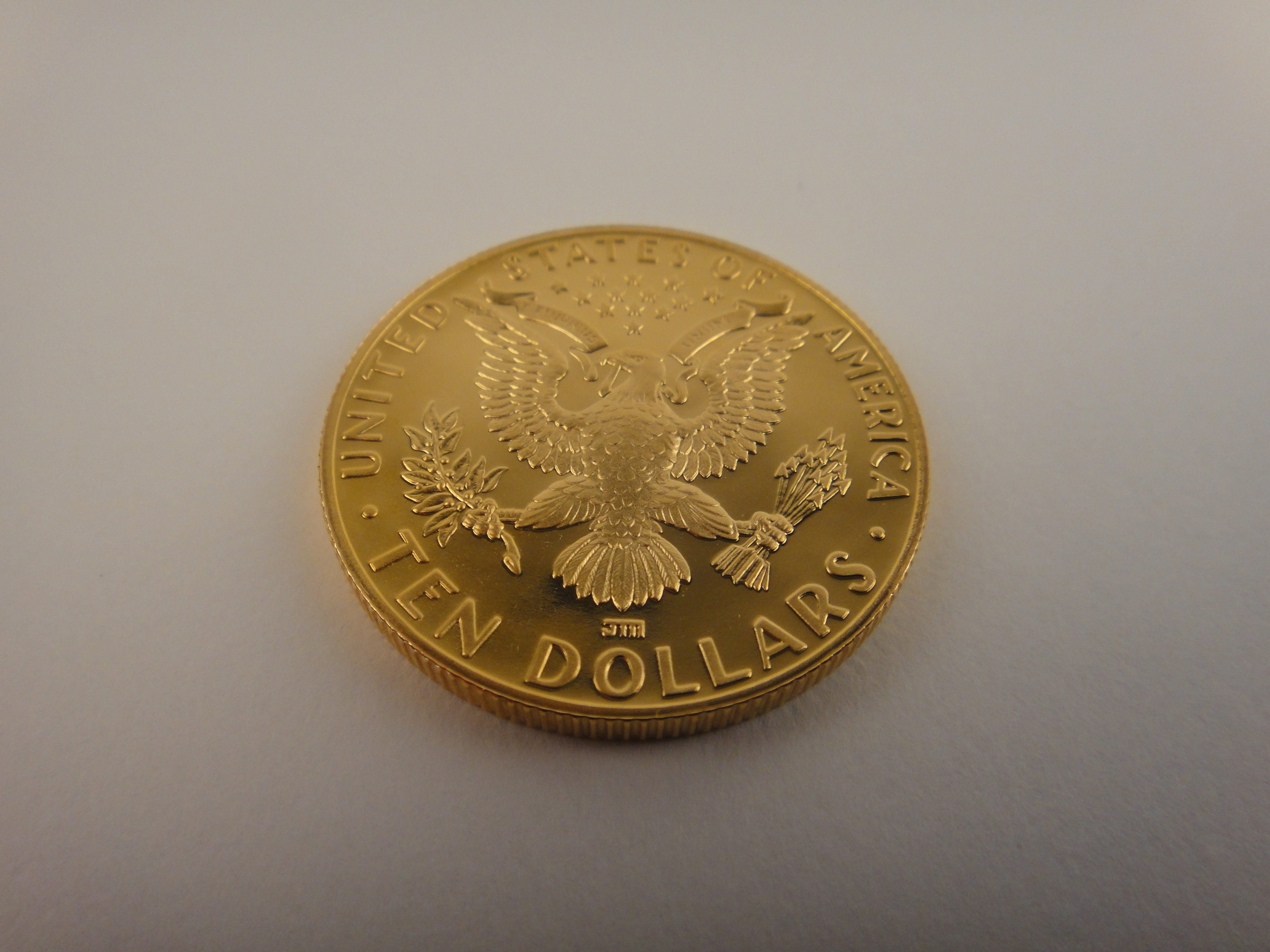 1984 W $10 Gold Proof Coin Olympic Commemorative