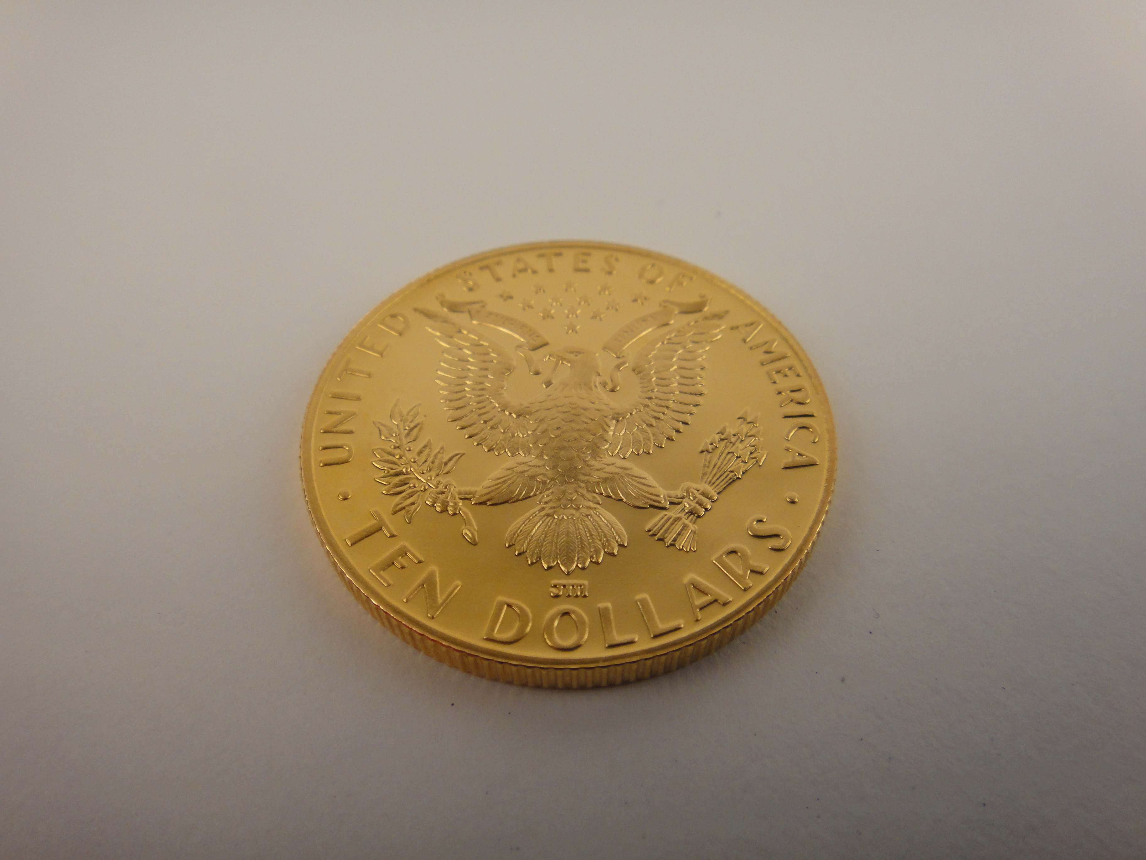 1984 W $10 Gold Proof Coin Olympic Commemorative