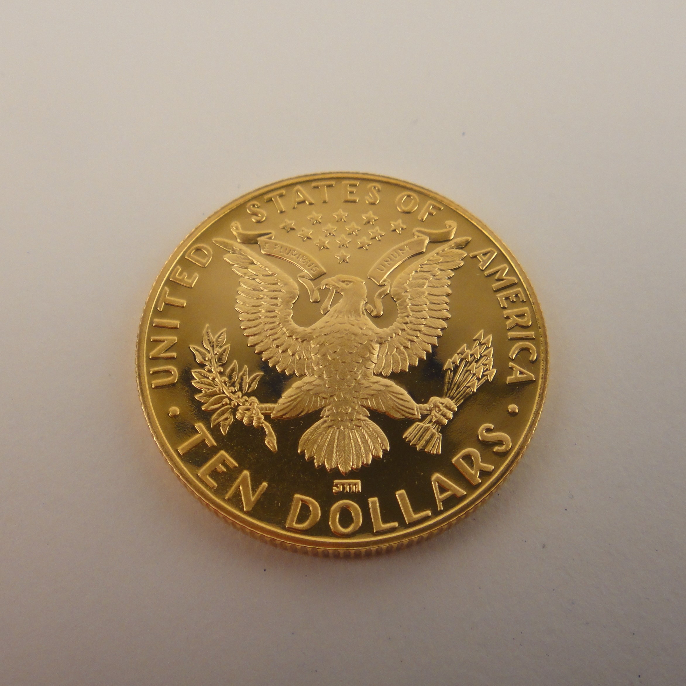 1984 W $10 Gold Proof Coin Olympic Commemorative