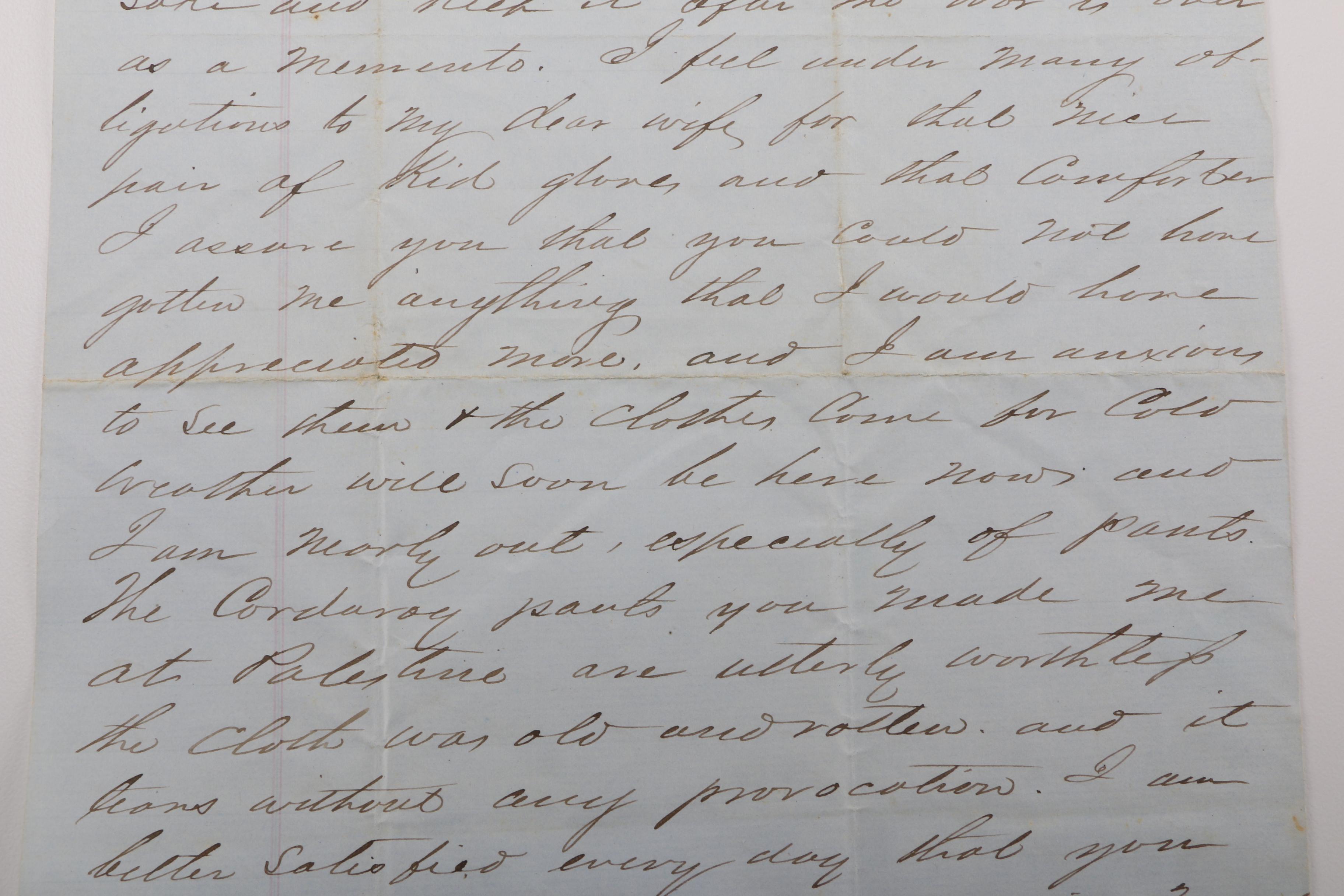 1862 Civil War Era Letter