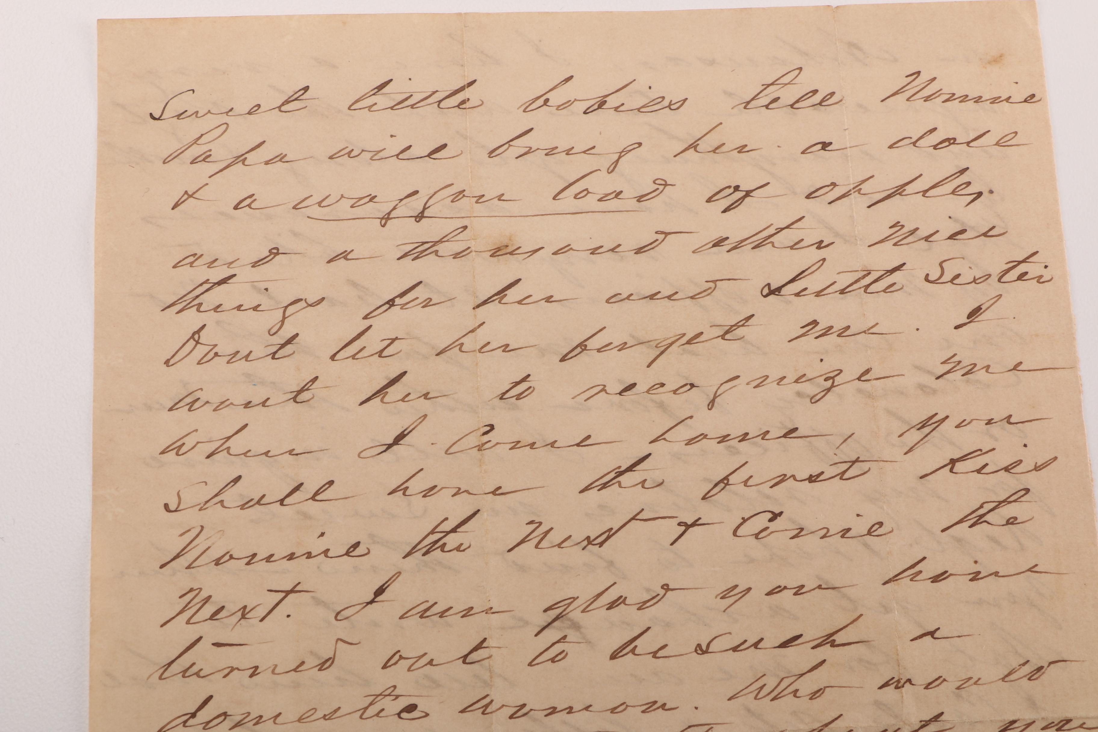 1862 Civil War Era Letter