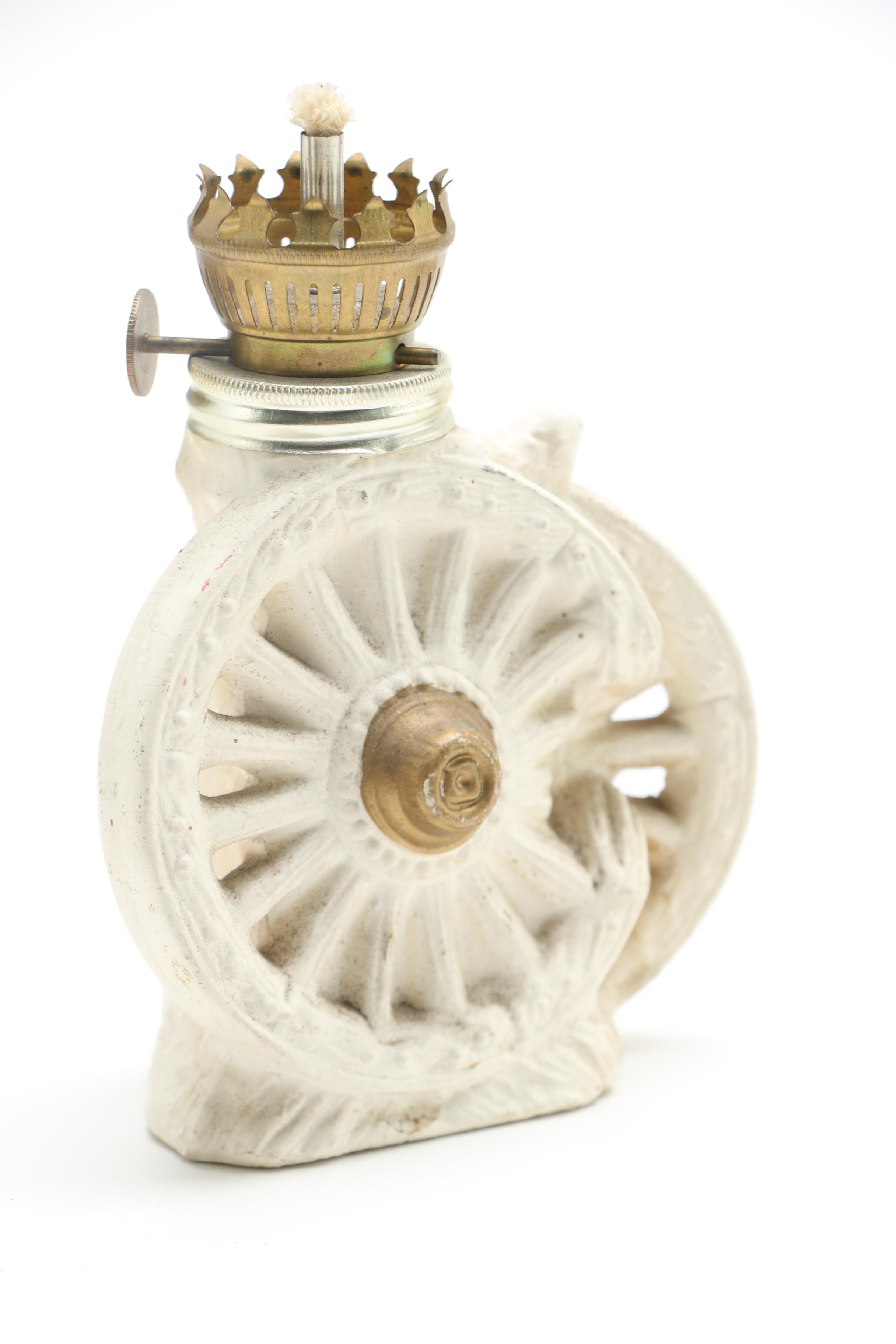 Assortment of Ceramic Oil Lamps