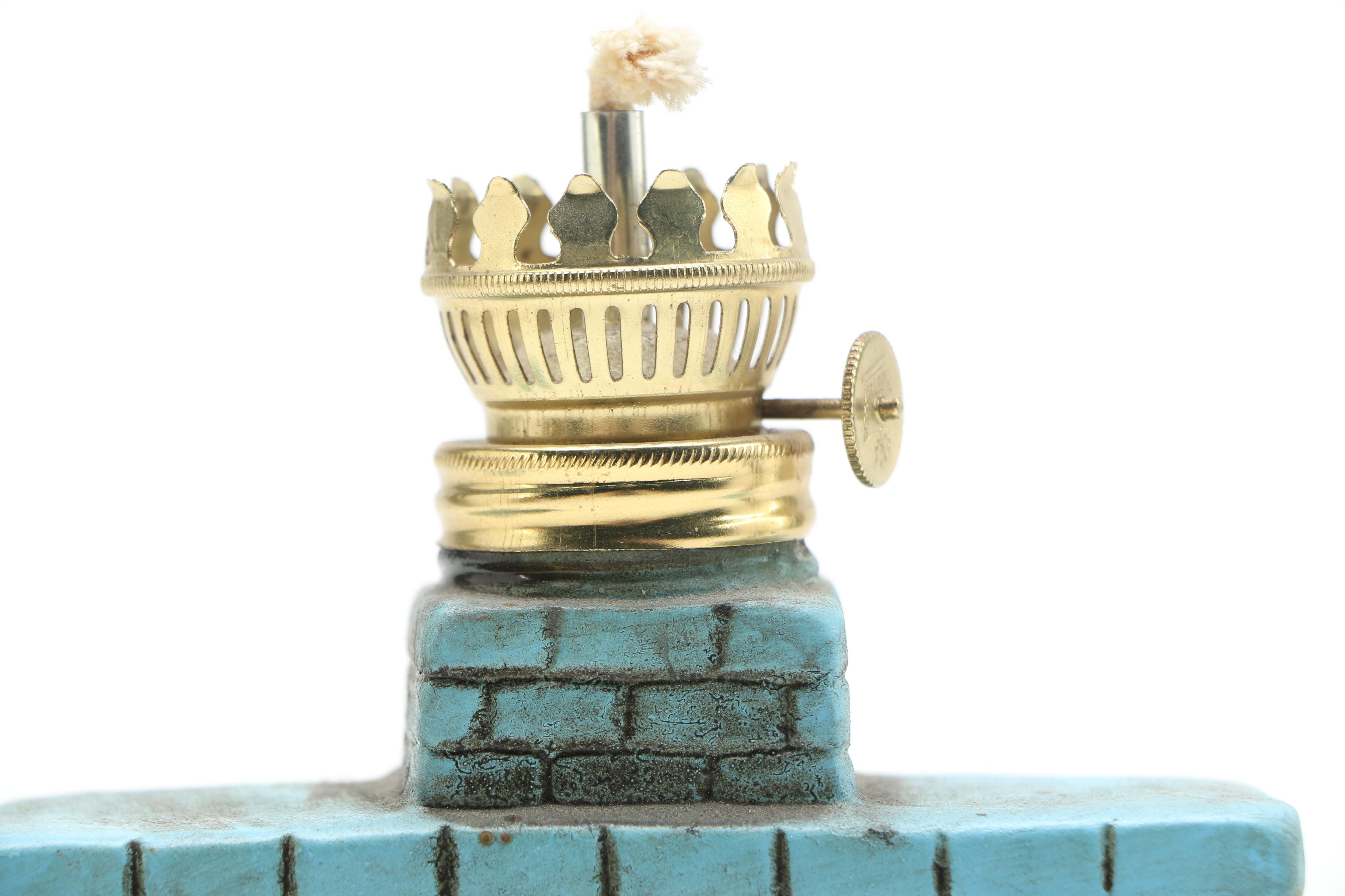 Assortment of Ceramic Oil Lamps