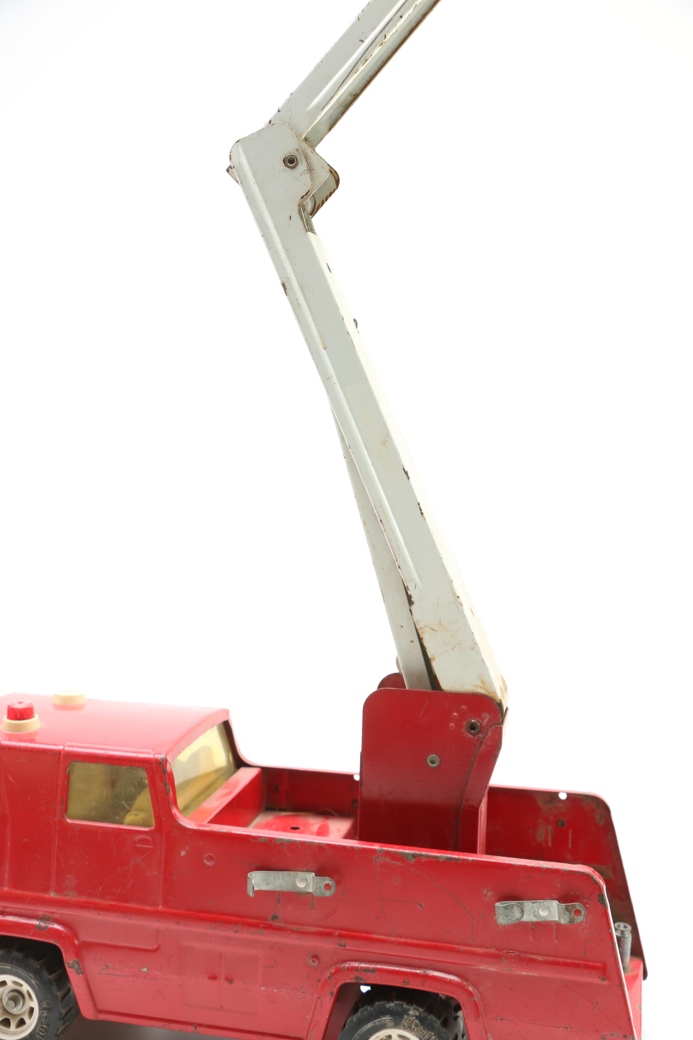 Vintage Metal Toy Fire Trucks Including Tonka