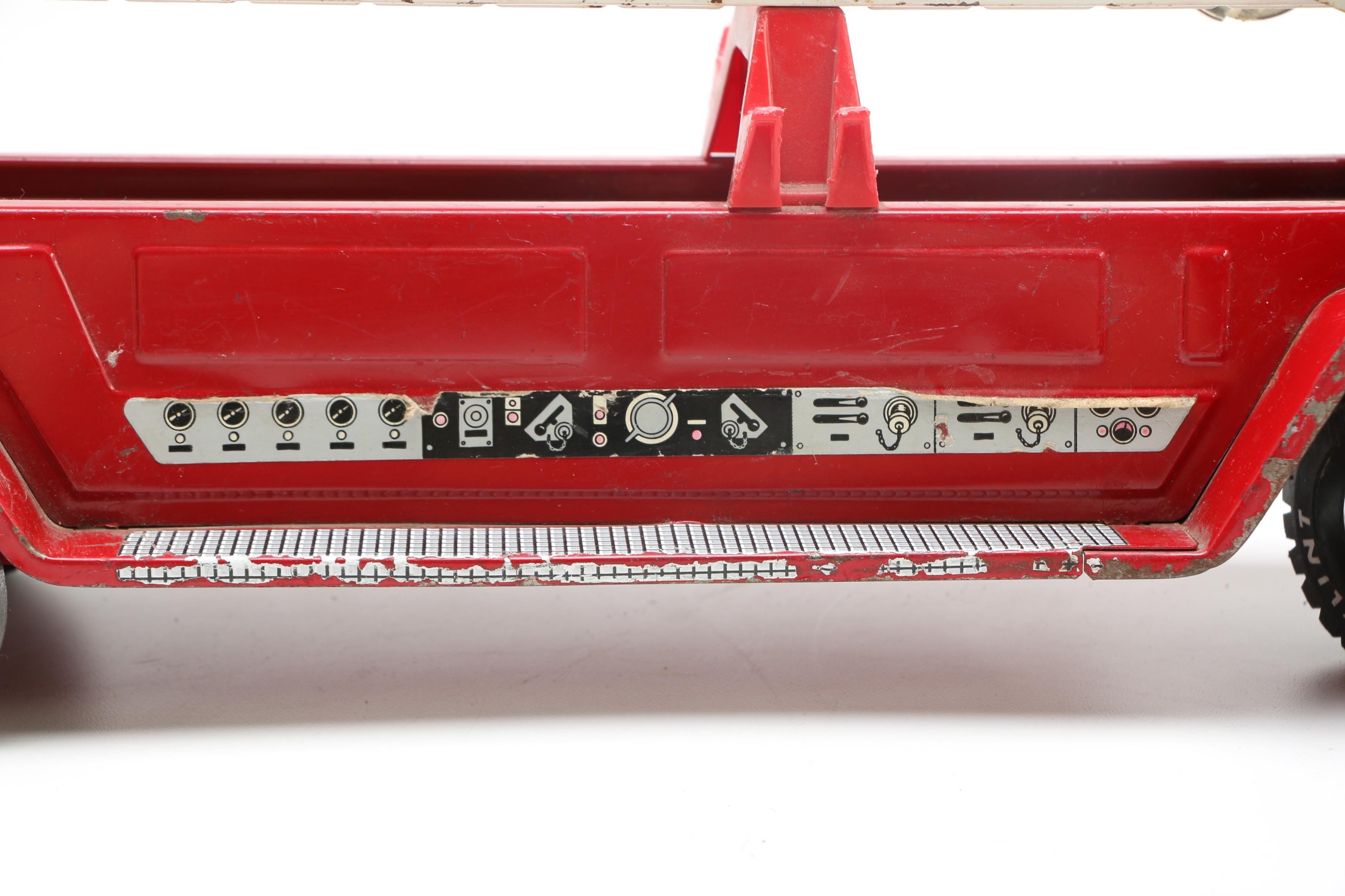 Vintage Metal Toy Fire Trucks Including Tonka