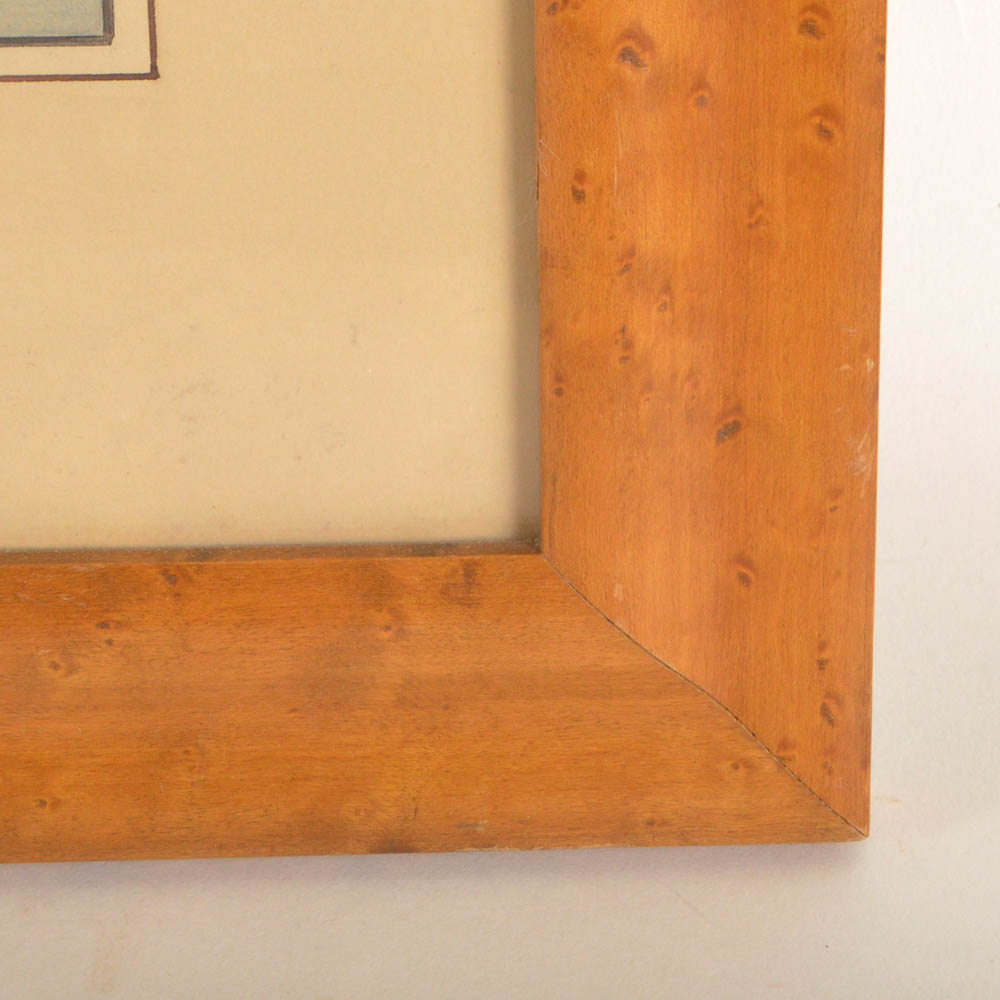 Map of the French Region of the Cenomani by Mattheus Ogerius and Map of Bretagne and Normandy 1594