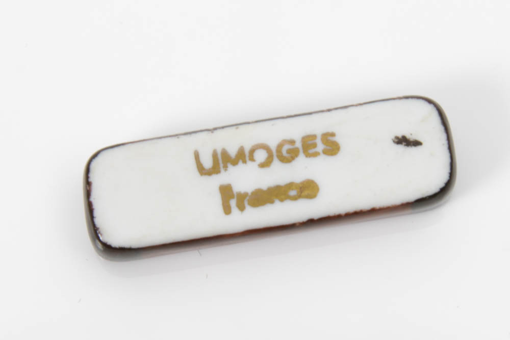 Limoges China "Harmonica with Case" Trinket Box