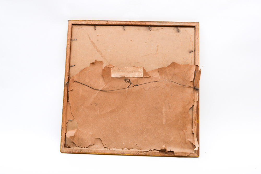 Framed Vintage Offset Lithograph Print