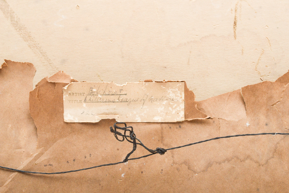 Framed Vintage Offset Lithograph Print