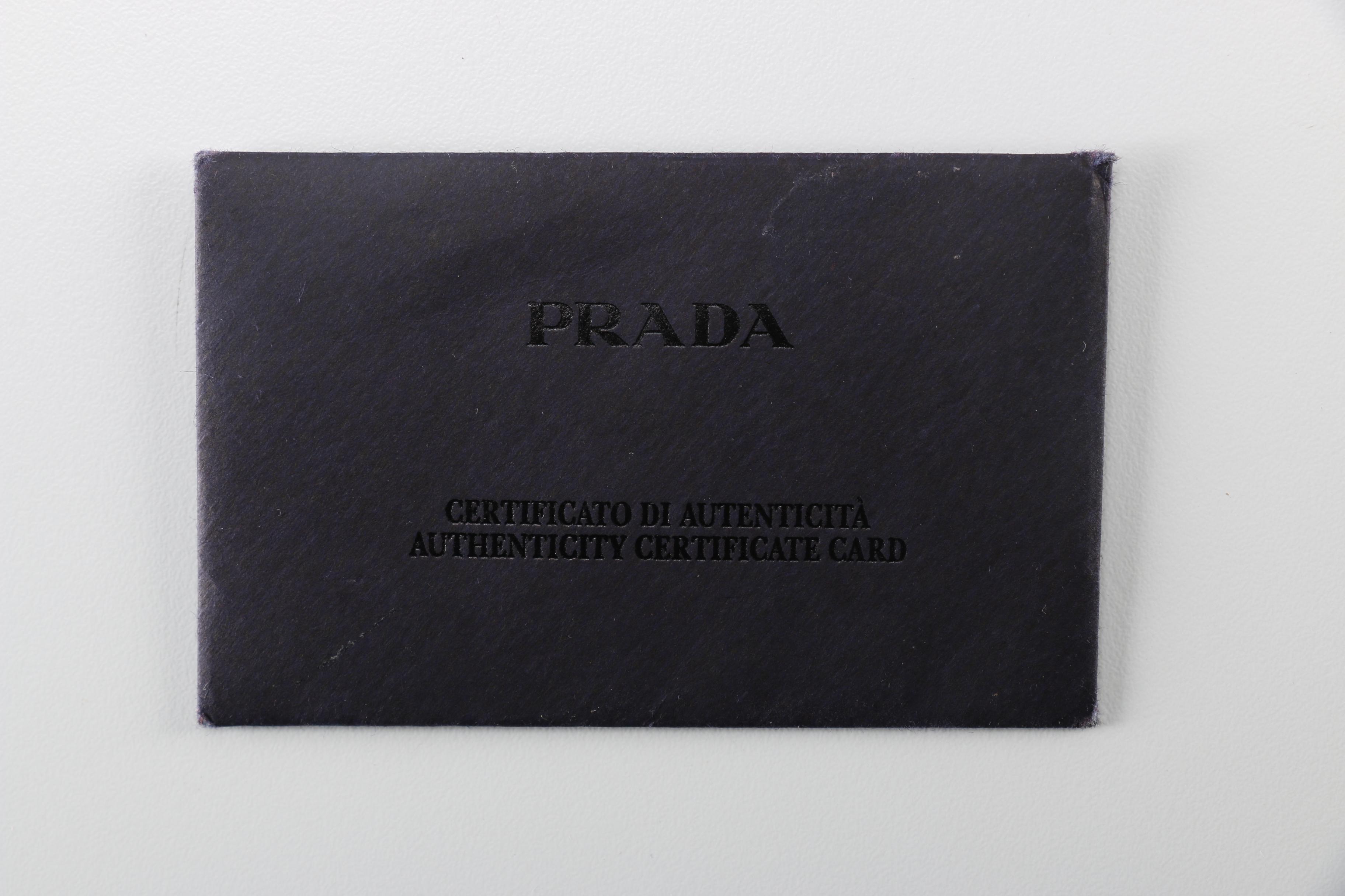 Prada Black Nylon Handbag