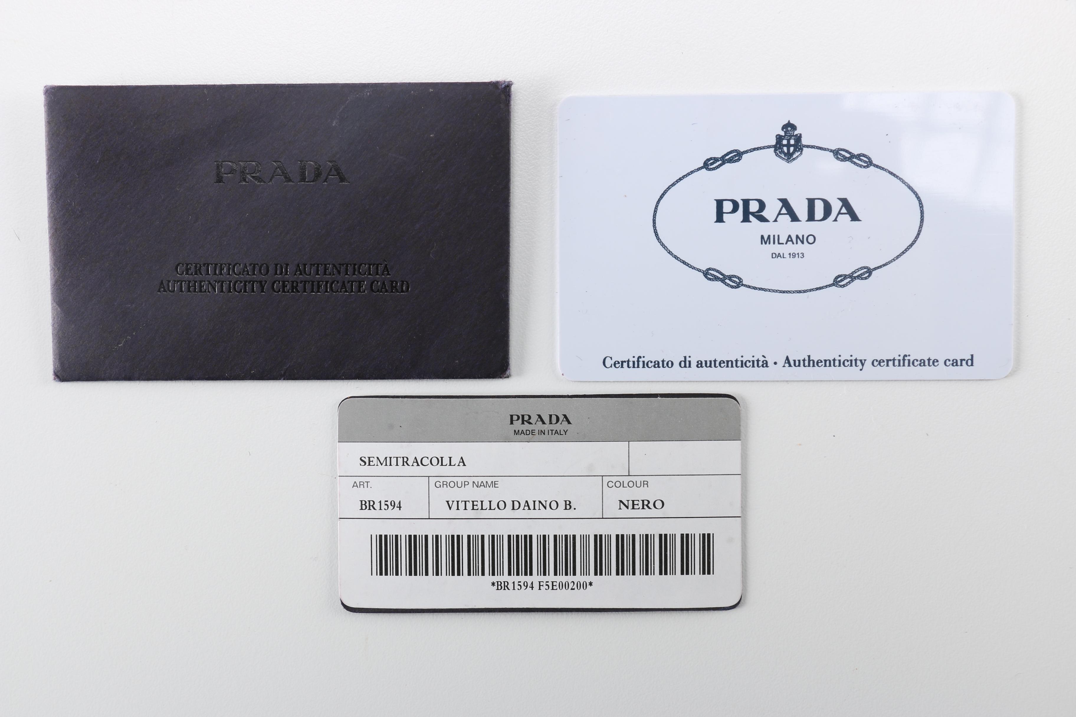 Prada Black Nylon Handbag