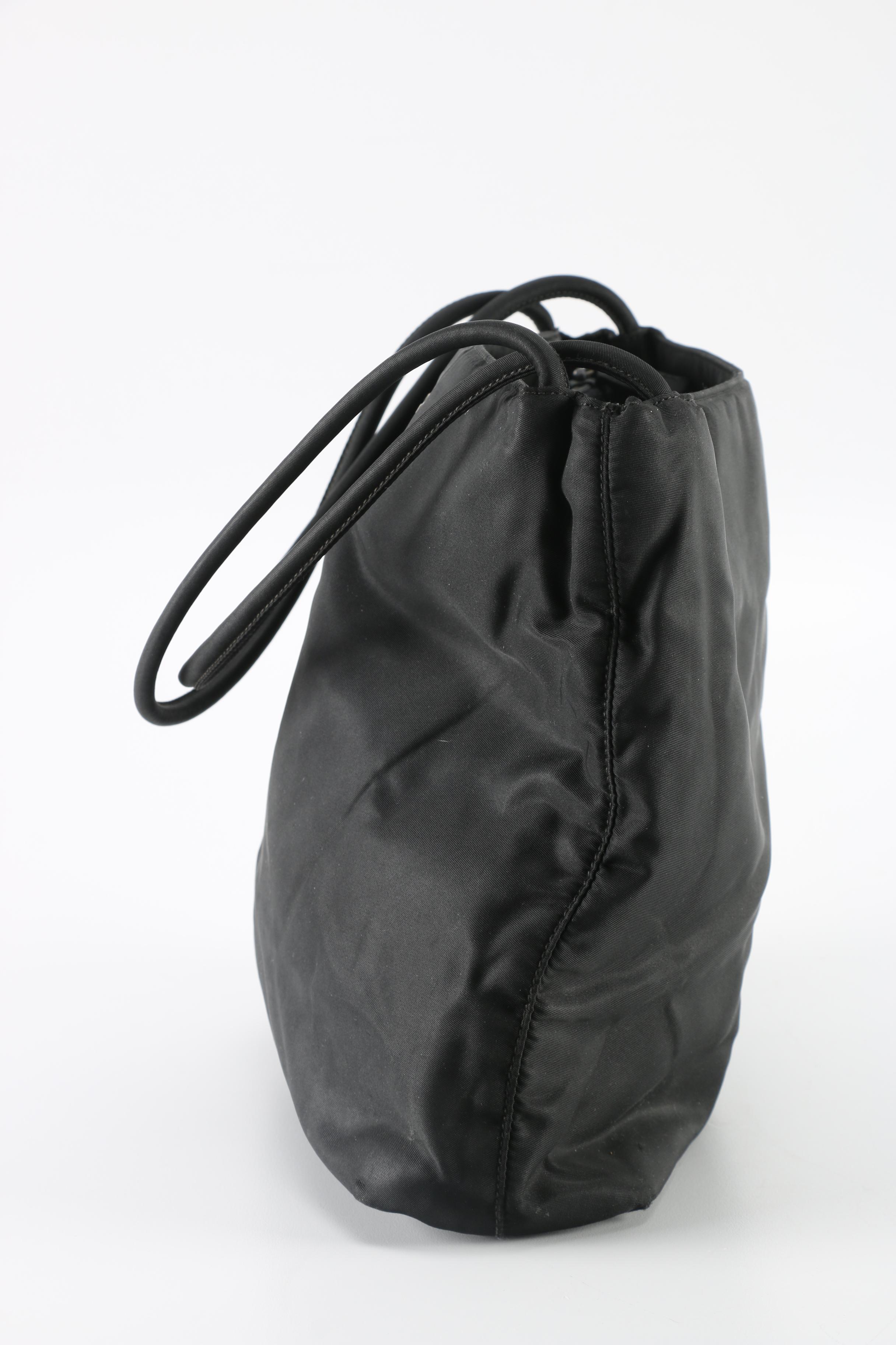 Prada Black Nylon Handbag