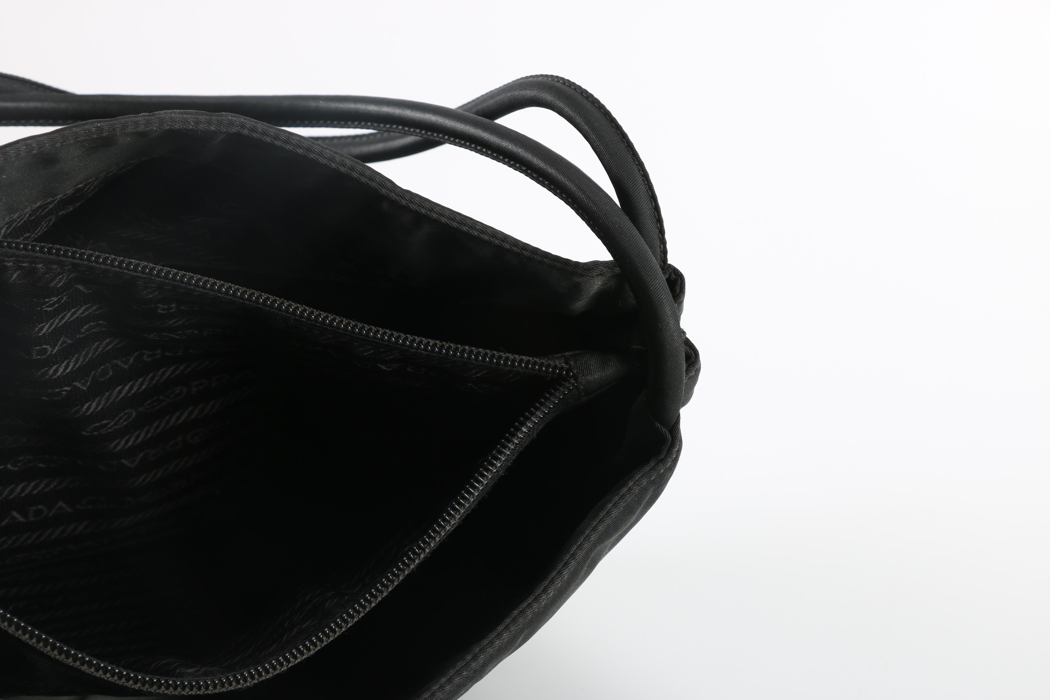Prada Black Nylon Handbag