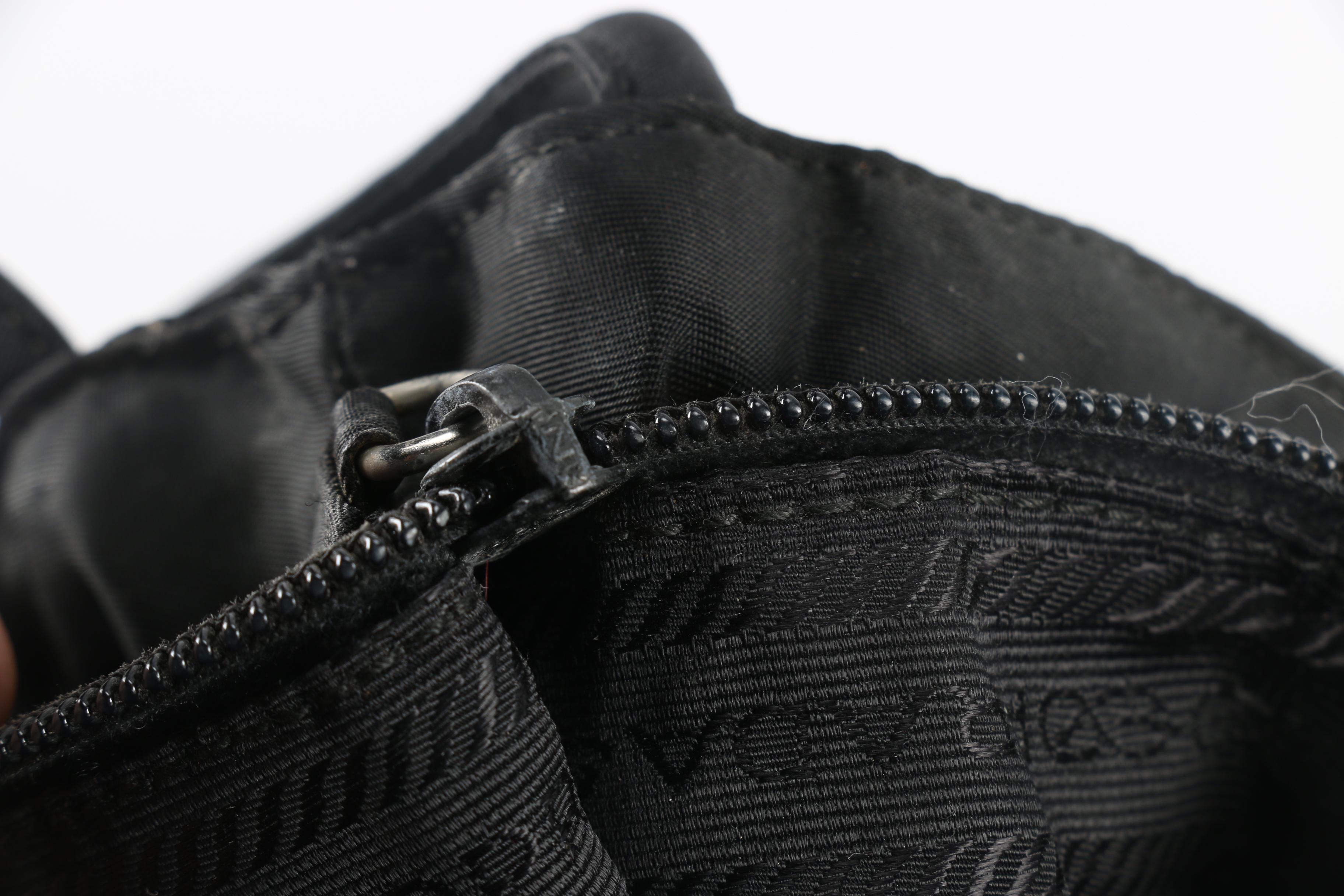 Prada Black Nylon Handbag