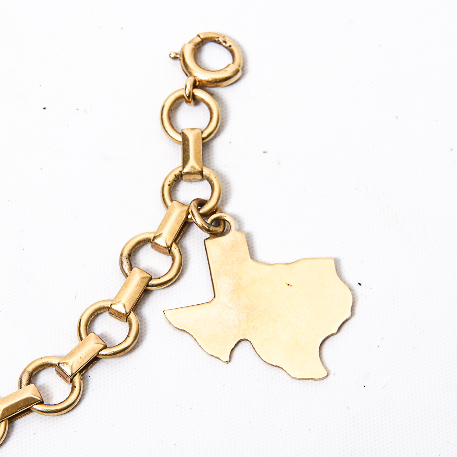 14K Gold Charm Bracelet